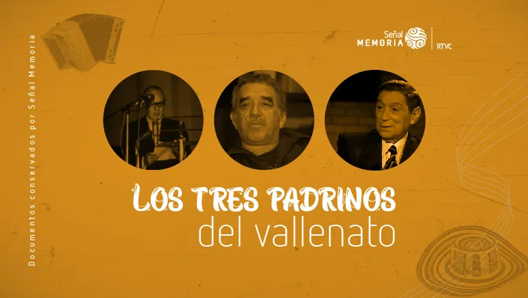Los tres padrinos del vallenato