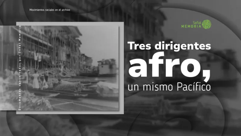Tres dirigentes afro
