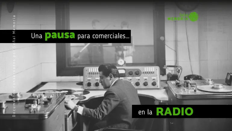 comerciales en la radio