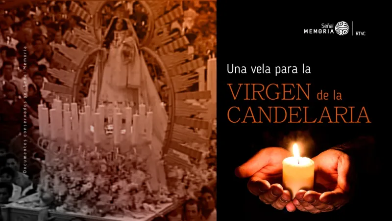 Una vela para la Virgen de la Candelaria