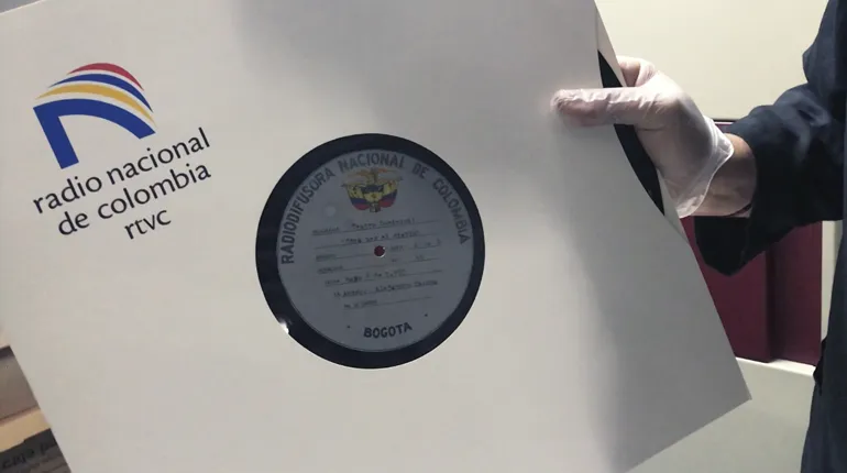 Disco de la Radiodifusora Nacional de Colombia