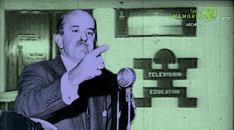 Palabras de Guillermo León Valencia sobre la televisión educativa en Colombia