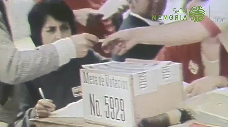 Elecciones en Colombia años 90