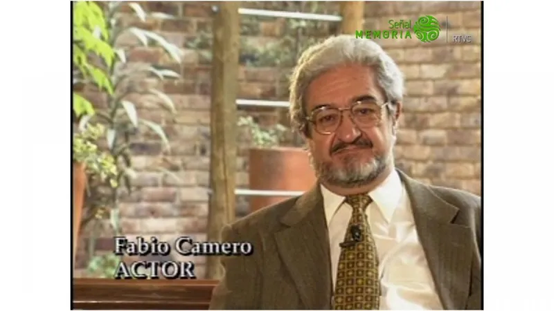 Fabio Camera en el archivo de los medios públicos