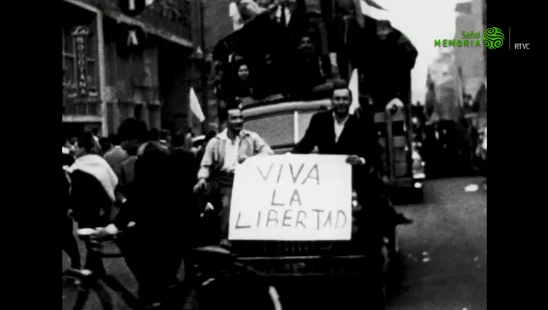 Fin del mandato de Rojas Pinilla