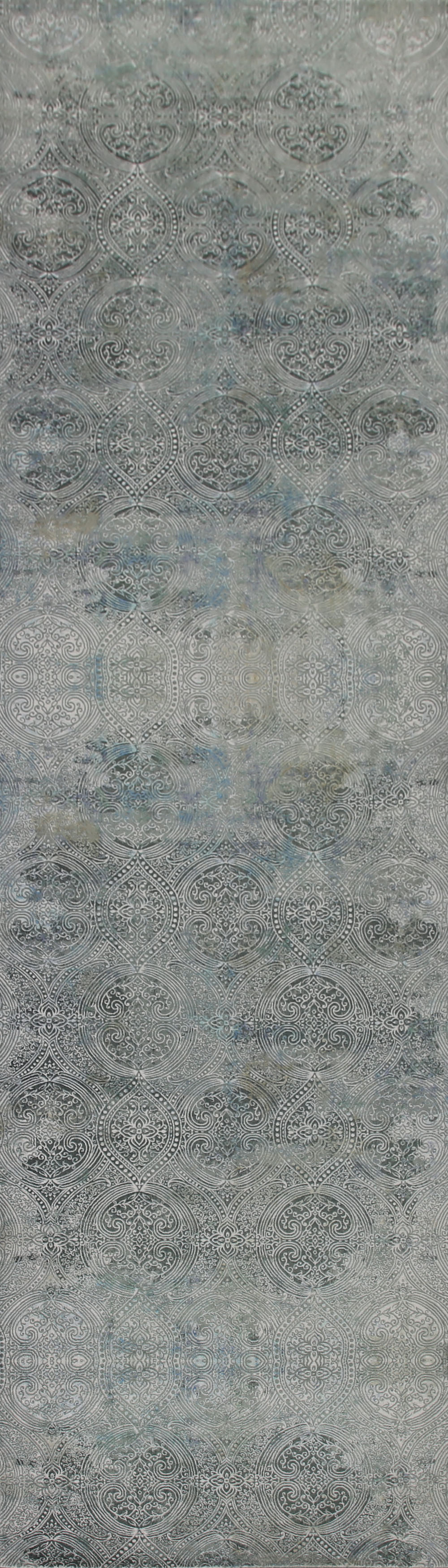 Alfombras geométricas modernas impresas alfombras chinas contemporáneas - Imagen 16 de 46