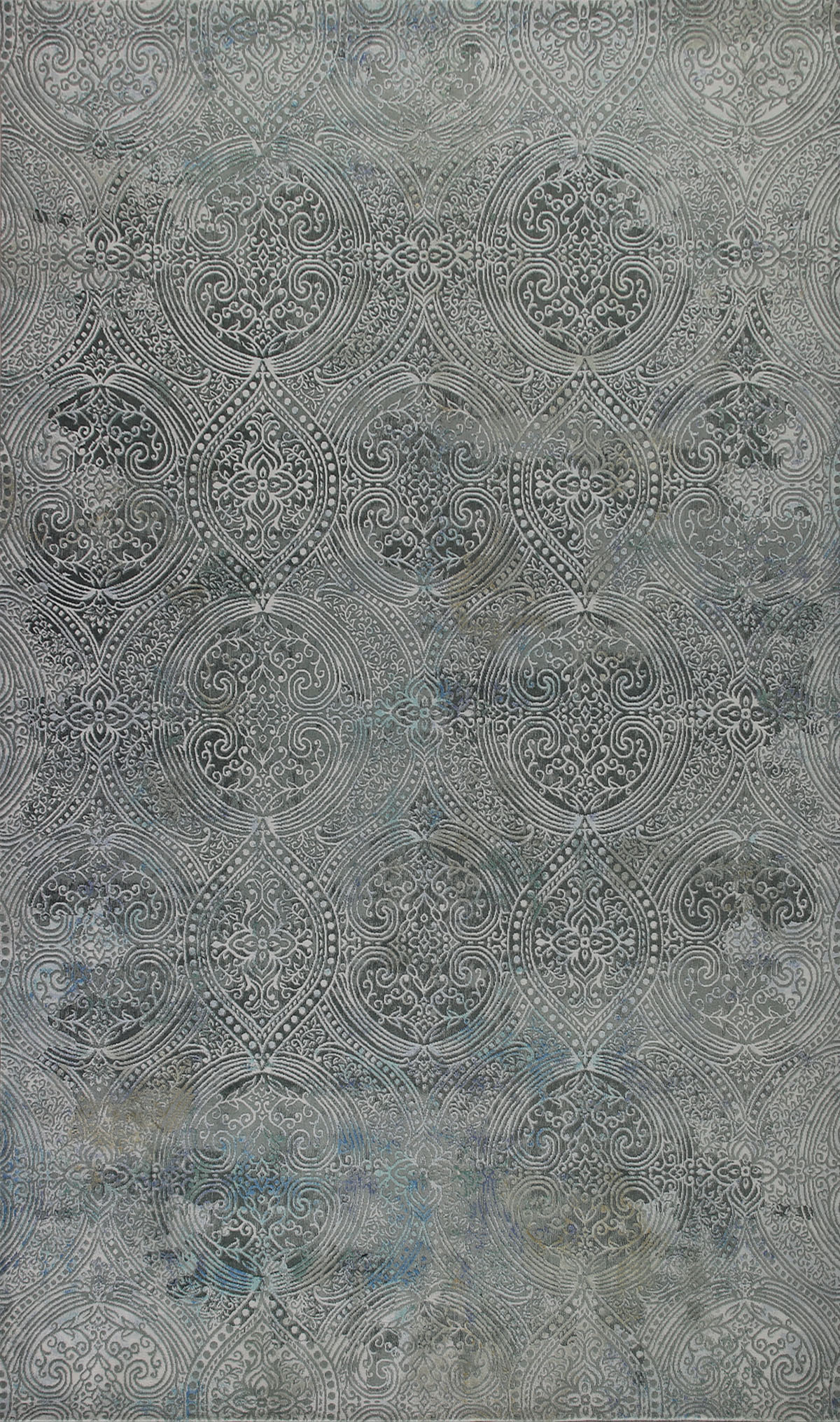 Alfombras geométricas modernas impresas alfombras chinas contemporáneas - Imagen 17 de 46