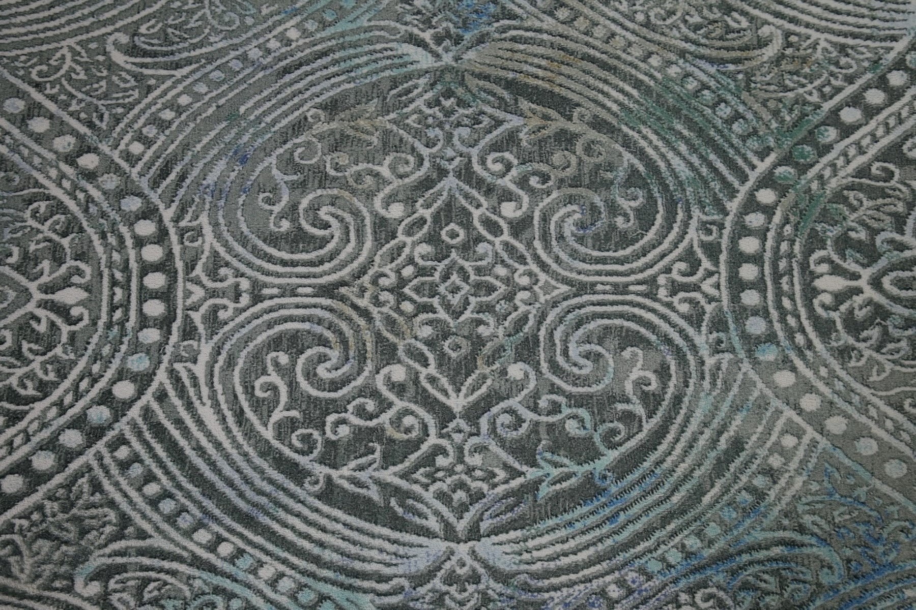 Alfombras geométricas modernas impresas alfombras chinas contemporáneas - Imagen 32 de 46