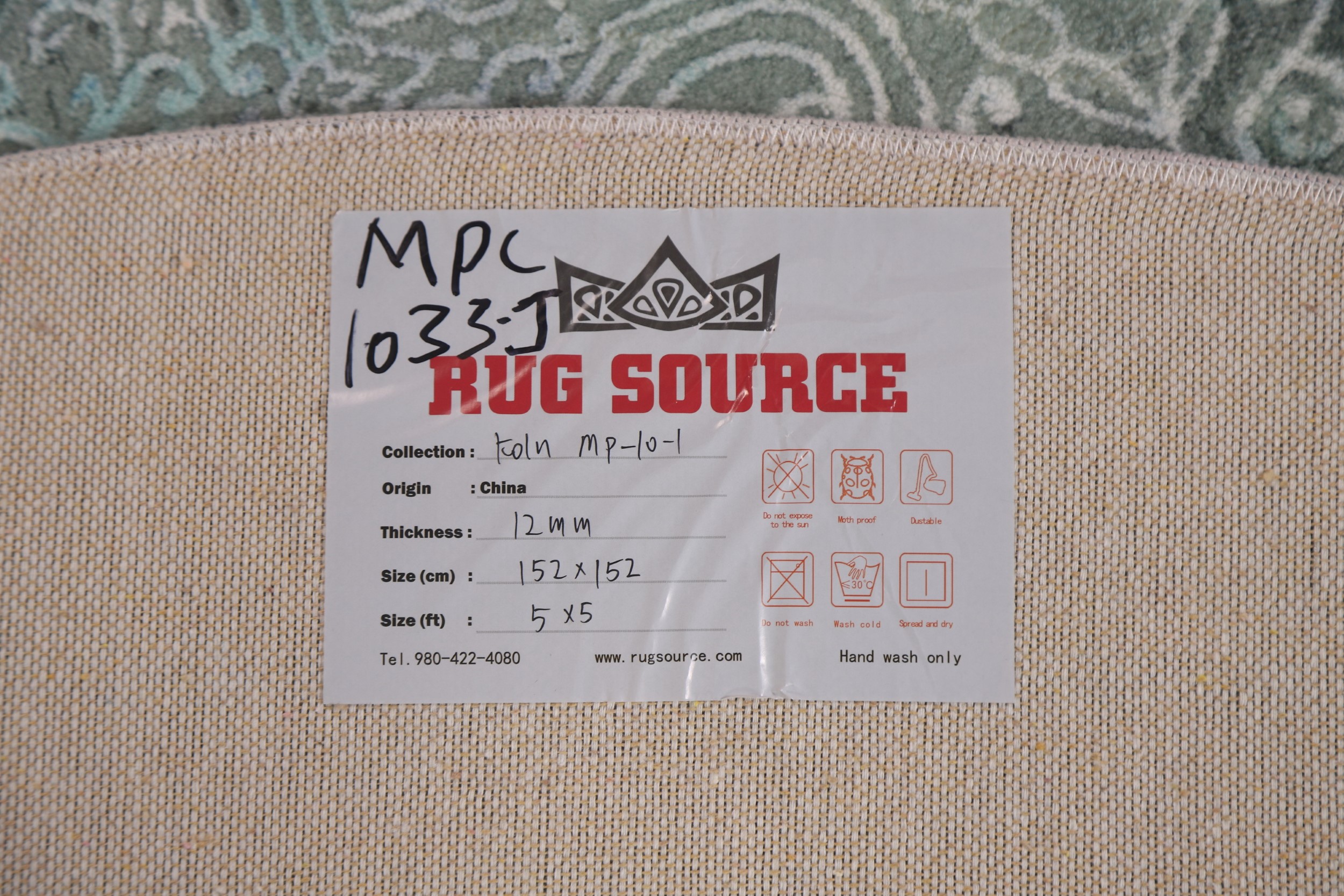 Alfombras geométricas modernas impresas alfombras chinas contemporáneas - Imagen 45 de 46