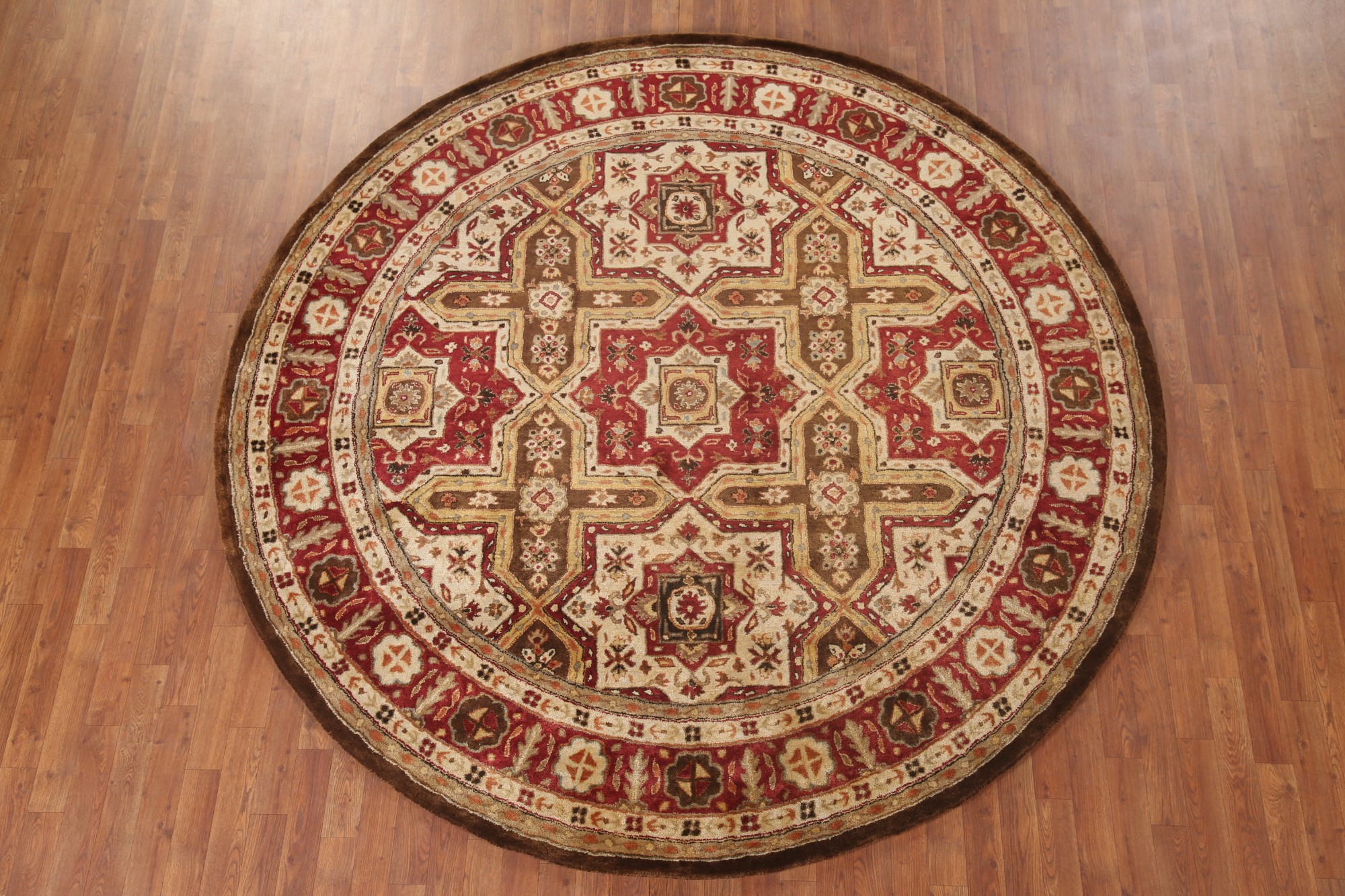 Geometric Kazak Hand-tufted Area Rugs - Picture 6 of 16