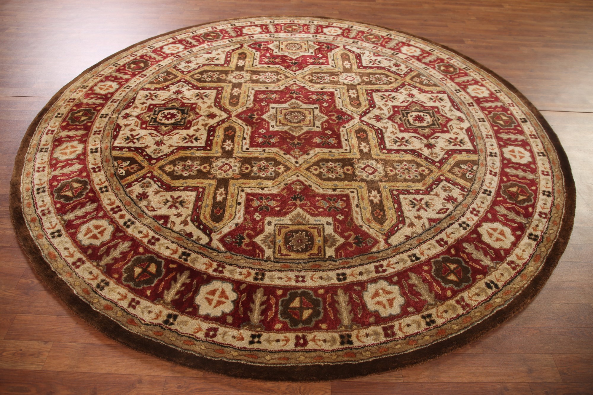 Geometric Kazak Hand-tufted Area Rugs - Picture 13 of 16
