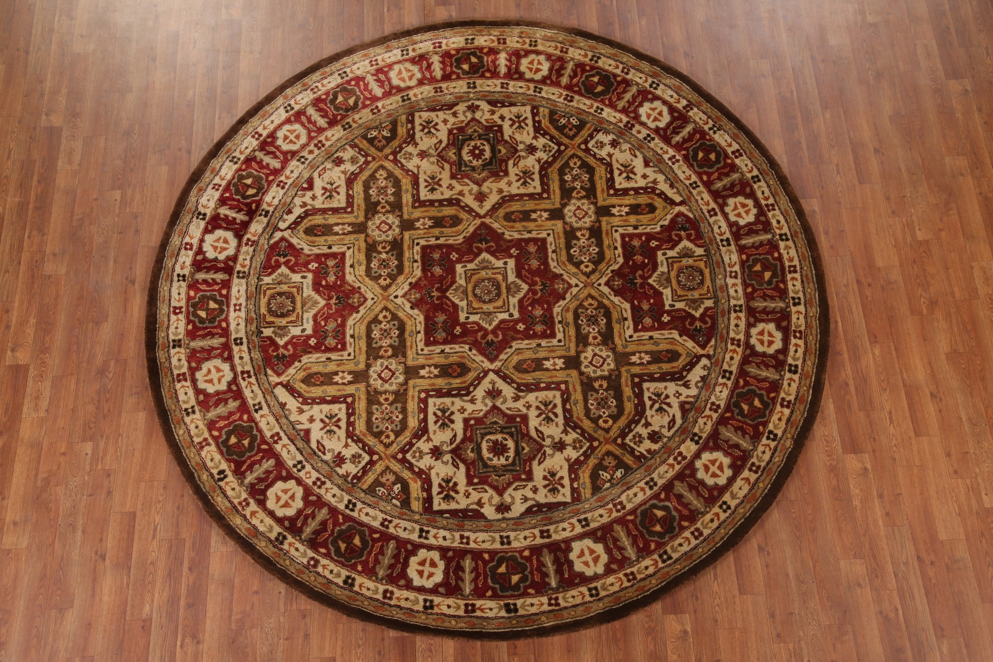 Geometric Kazak Hand-tufted Area Rugs - Picture 14 of 16