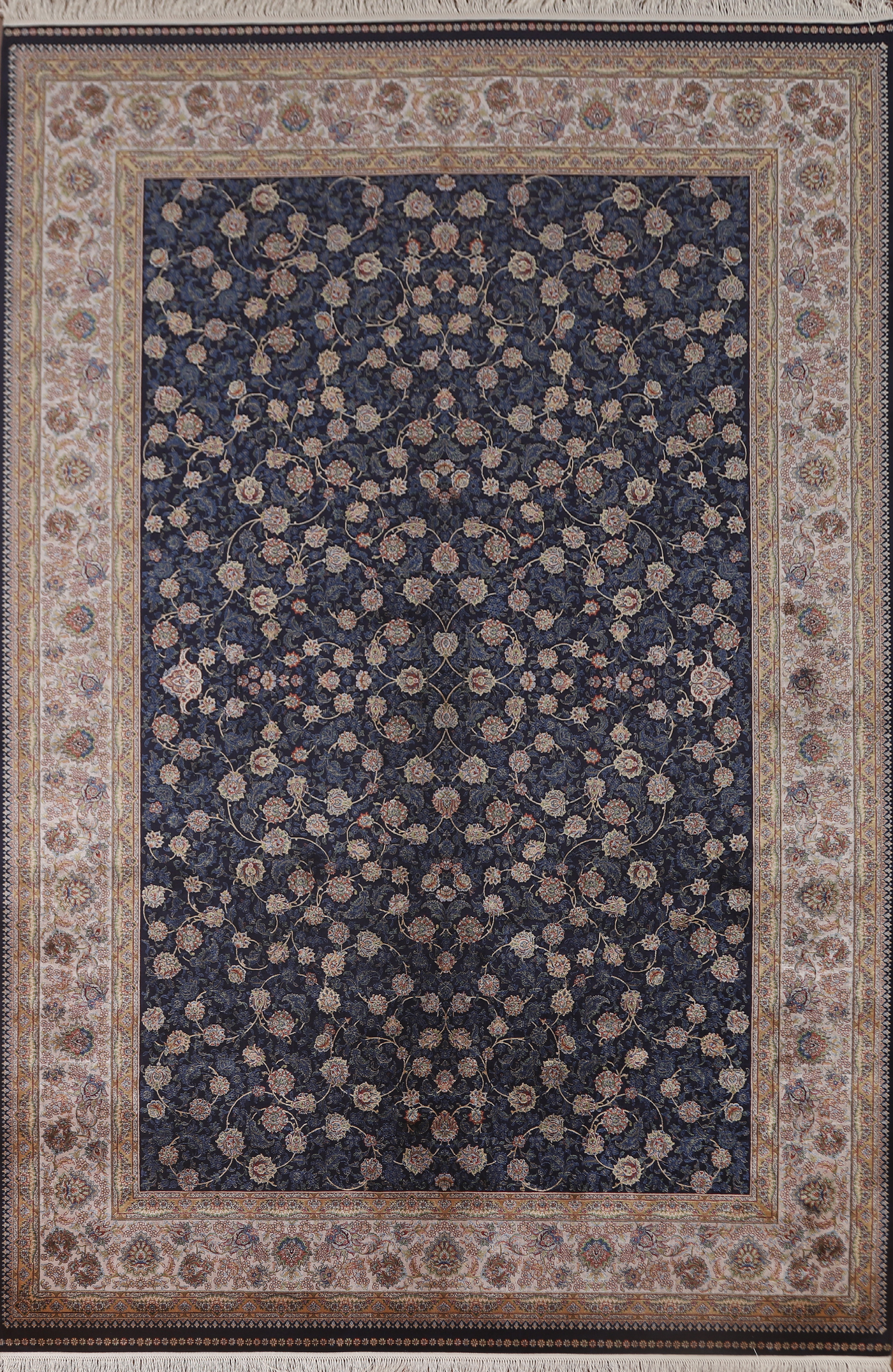 52×141 \"幸せの青い鳥\" ViNTAGE TURKiSH RUG Vintage Turkish Mini Rug 1.5'x3' - No. 675 – Velvet & Shag