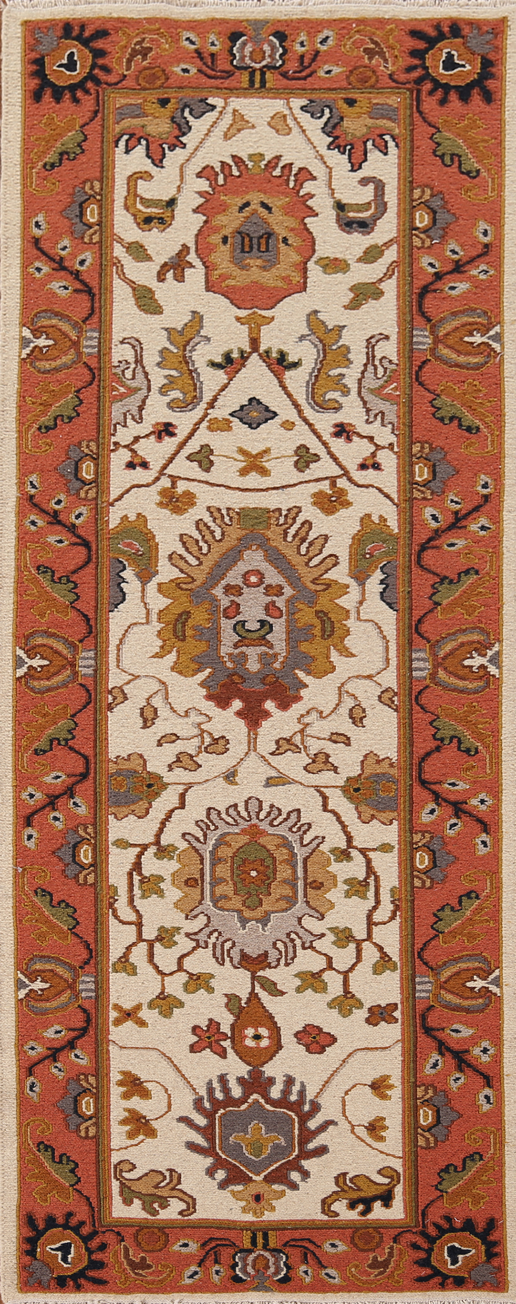 Alfombras orientales tradicionales Suumak hechas a mano - Imagen 5 de 6
