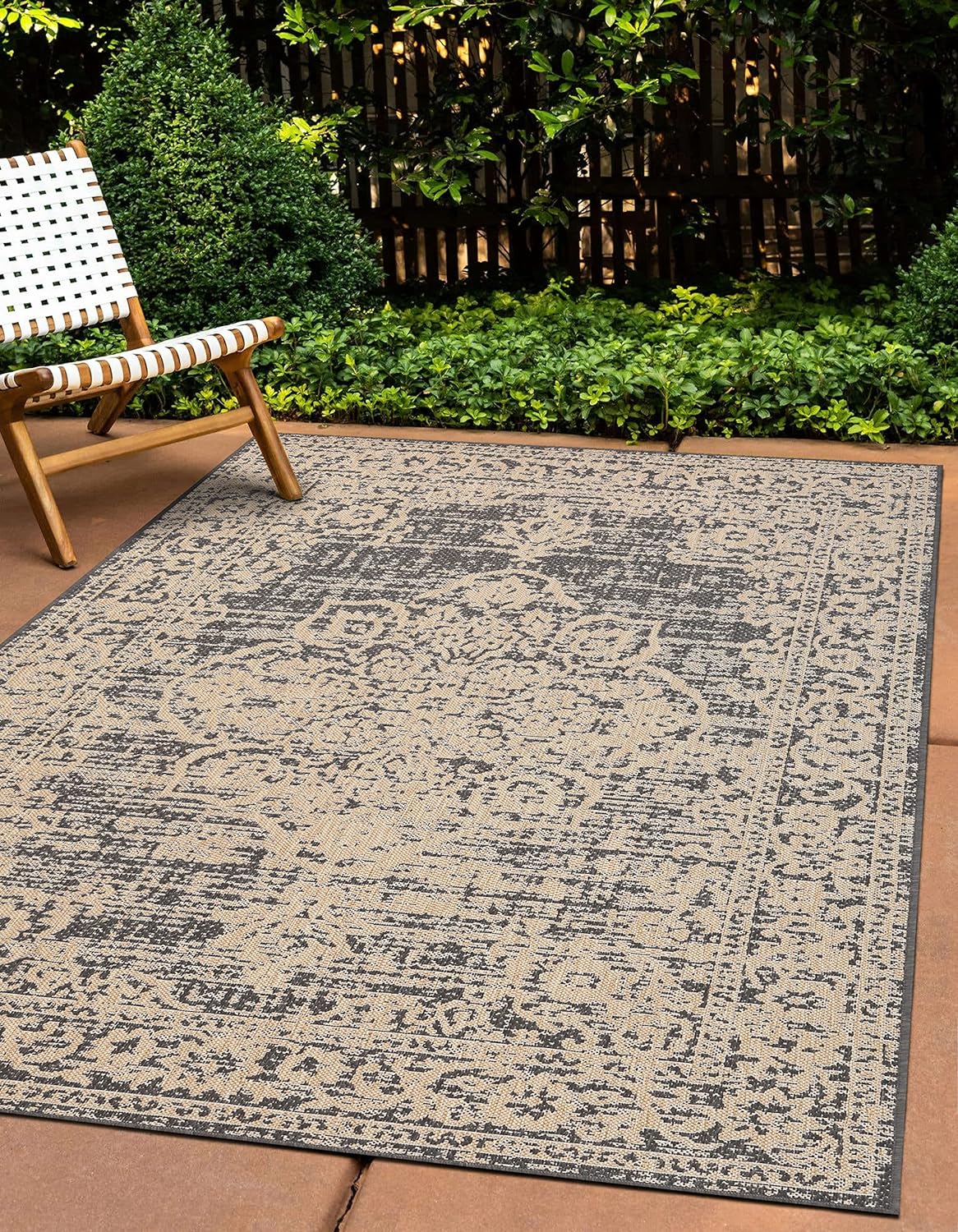 Outdoor Rugs Modern Vintage Look Carpets - Picture 17 of 64