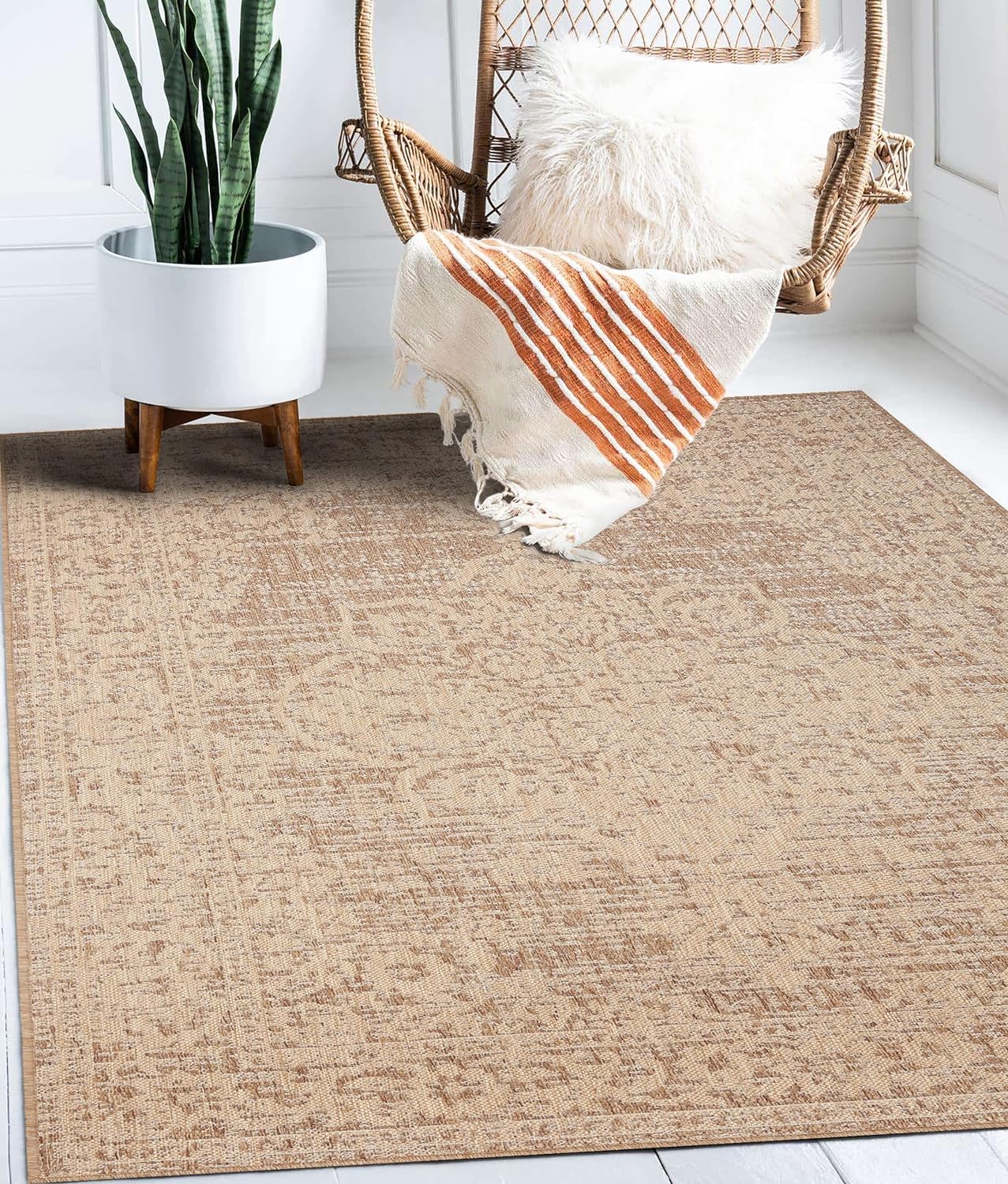 Outdoor Rugs Modern Vintage Look Carpets - Picture 30 of 64