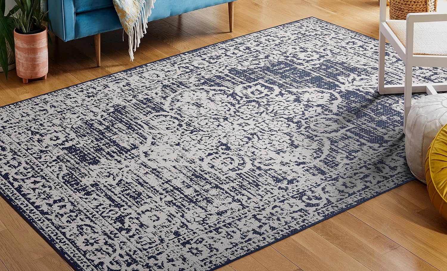 Outdoor Rugs Modern Vintage Look Carpets - Picture 48 of 64