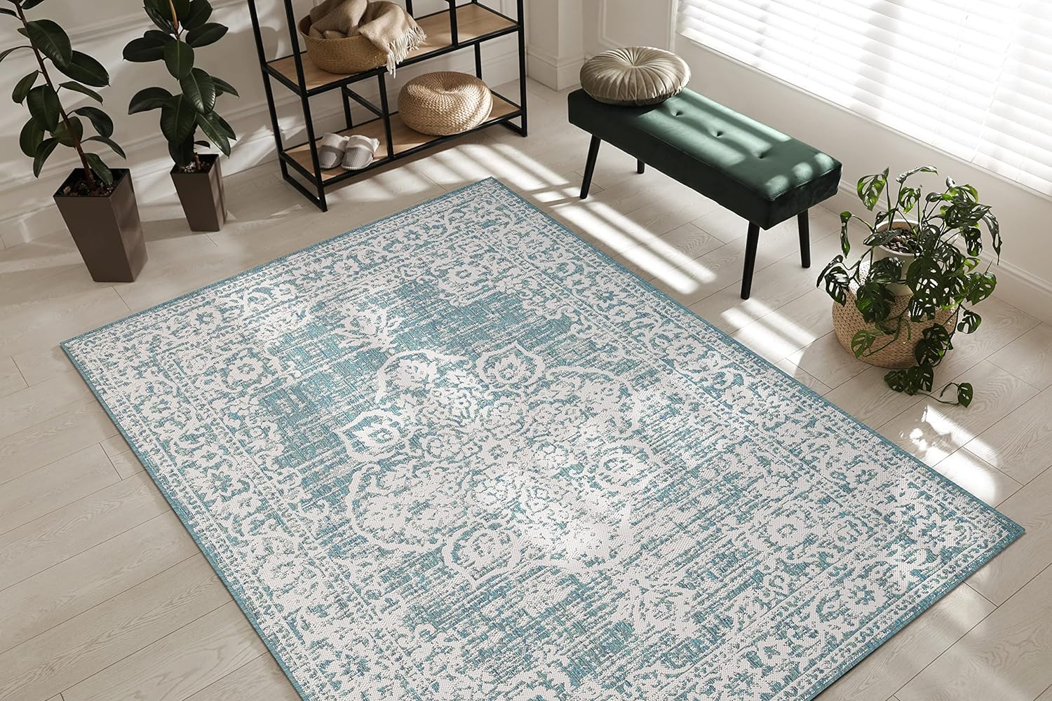 Outdoor Rugs Modern Vintage Look Carpets - Picture 57 of 64