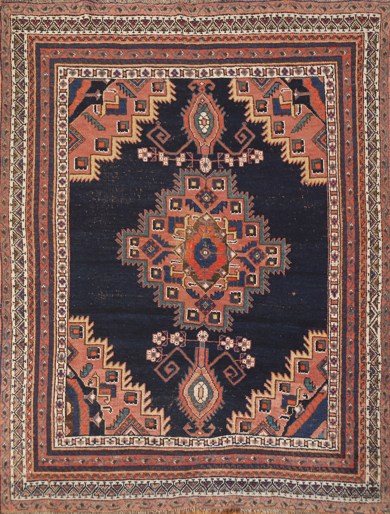 ラグ・カーペット Landscape Products \"AFG Rug NAVY\" ランドスケーププロダクツ / Landscape Products | AFG Rug Navy