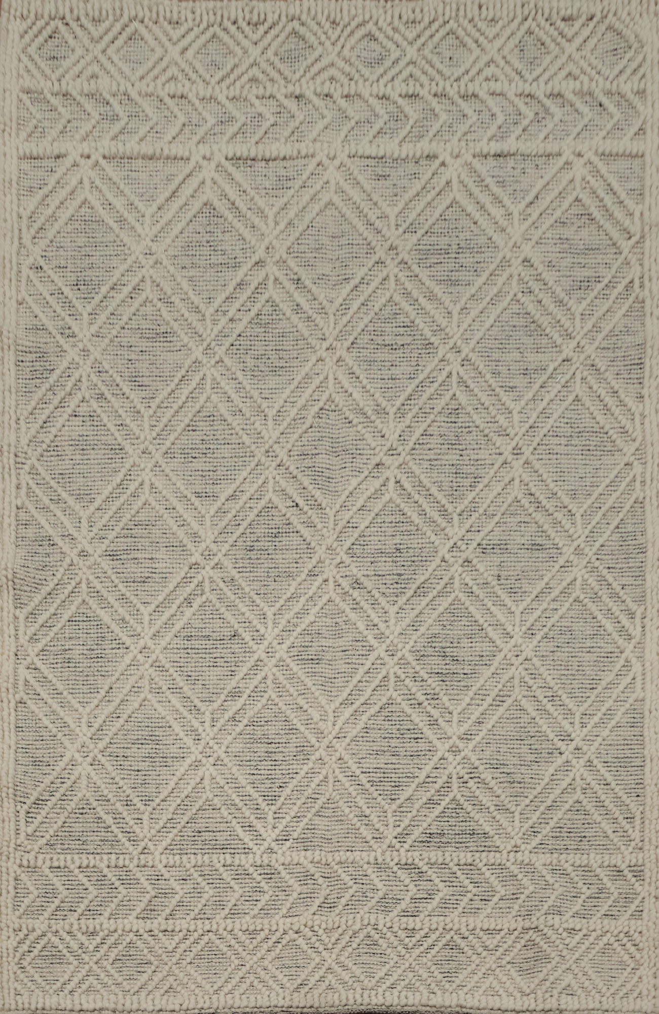 Modern Gotti Design Oriental Area Rugs Ivory Wool Handmade Home Decor Carpet