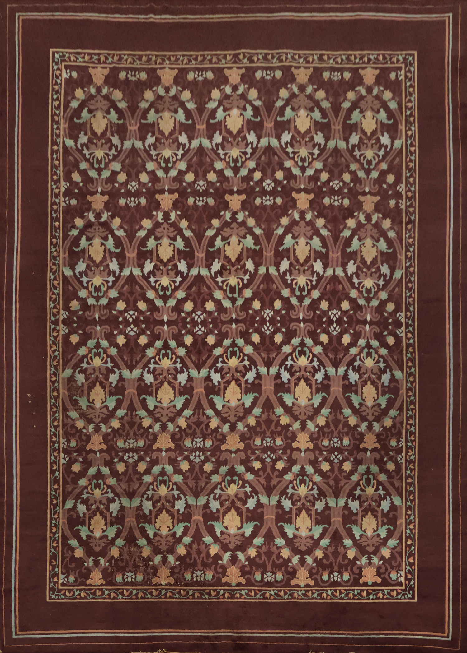 DOUBLEDAY KARACHI 100×140 ラグ ヴィンテージ Belleville Green Modern Oushak – DFW Textile Sourcing