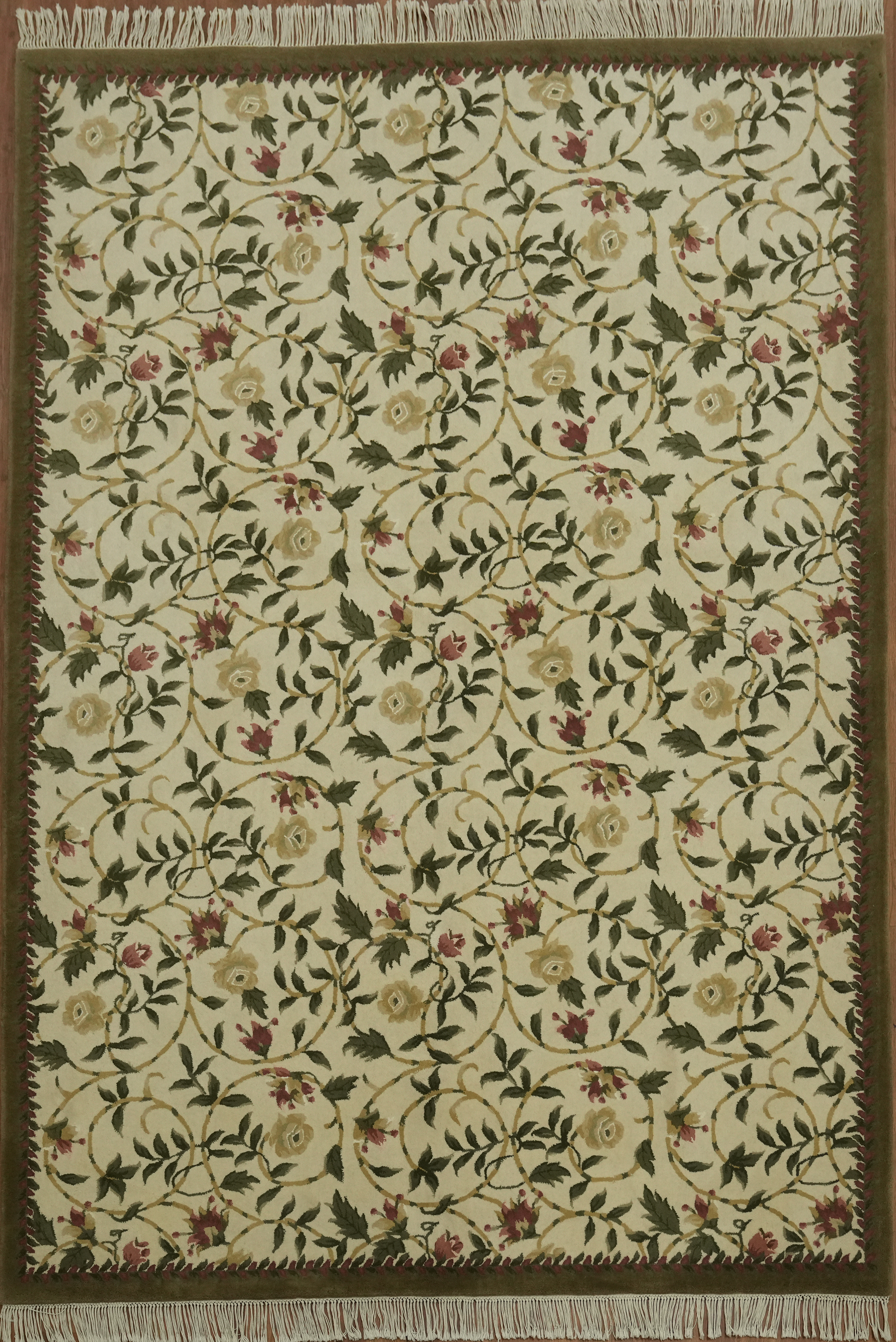 Hand-Tufted Aubusson Chinese Area Rug Living Room Classic Oriental Carpet 6×9