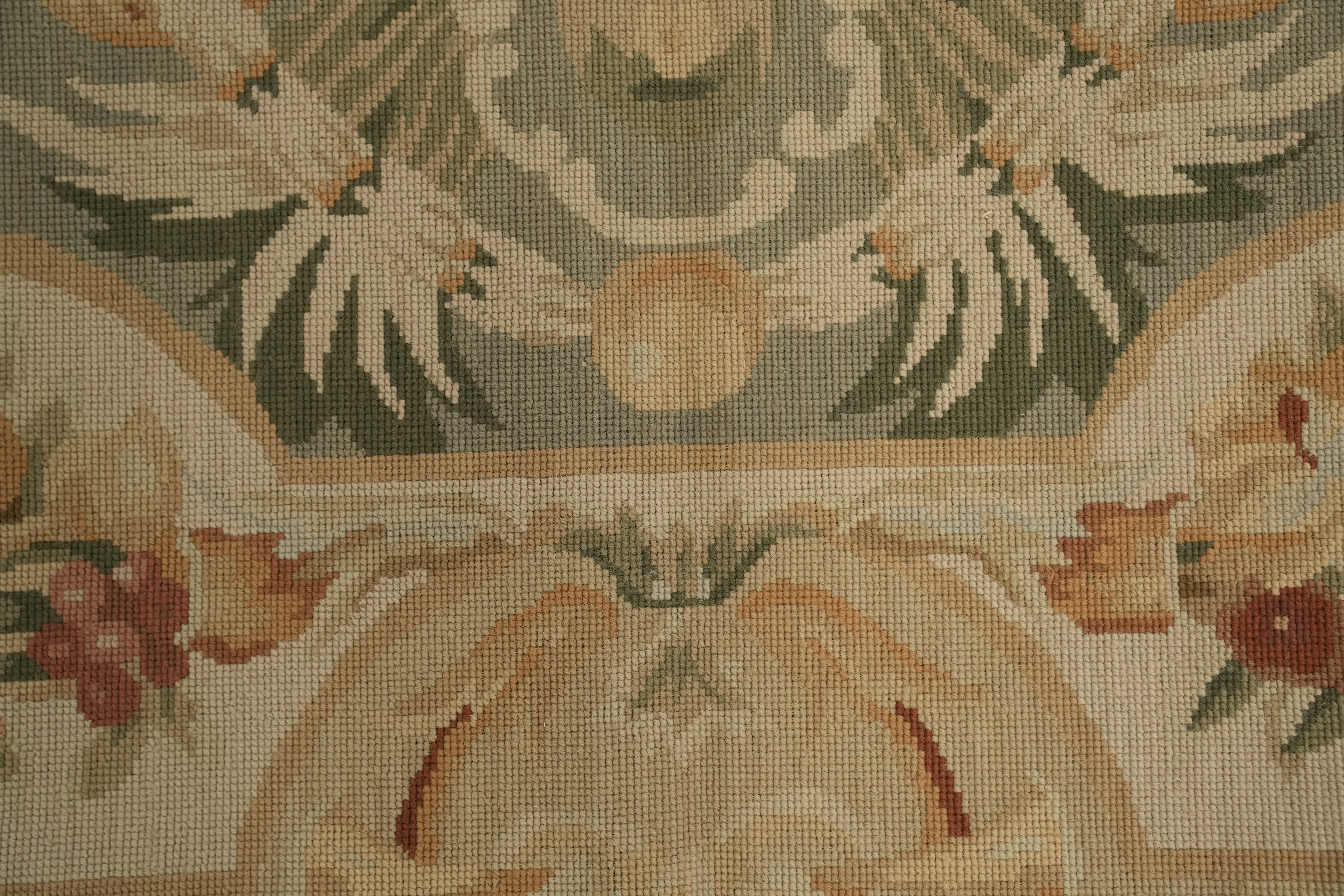 Aubusson Tapestries Chinese Rug 4x6 Needle-Point Wool Oriental Home Decor Carpet detailed image 6