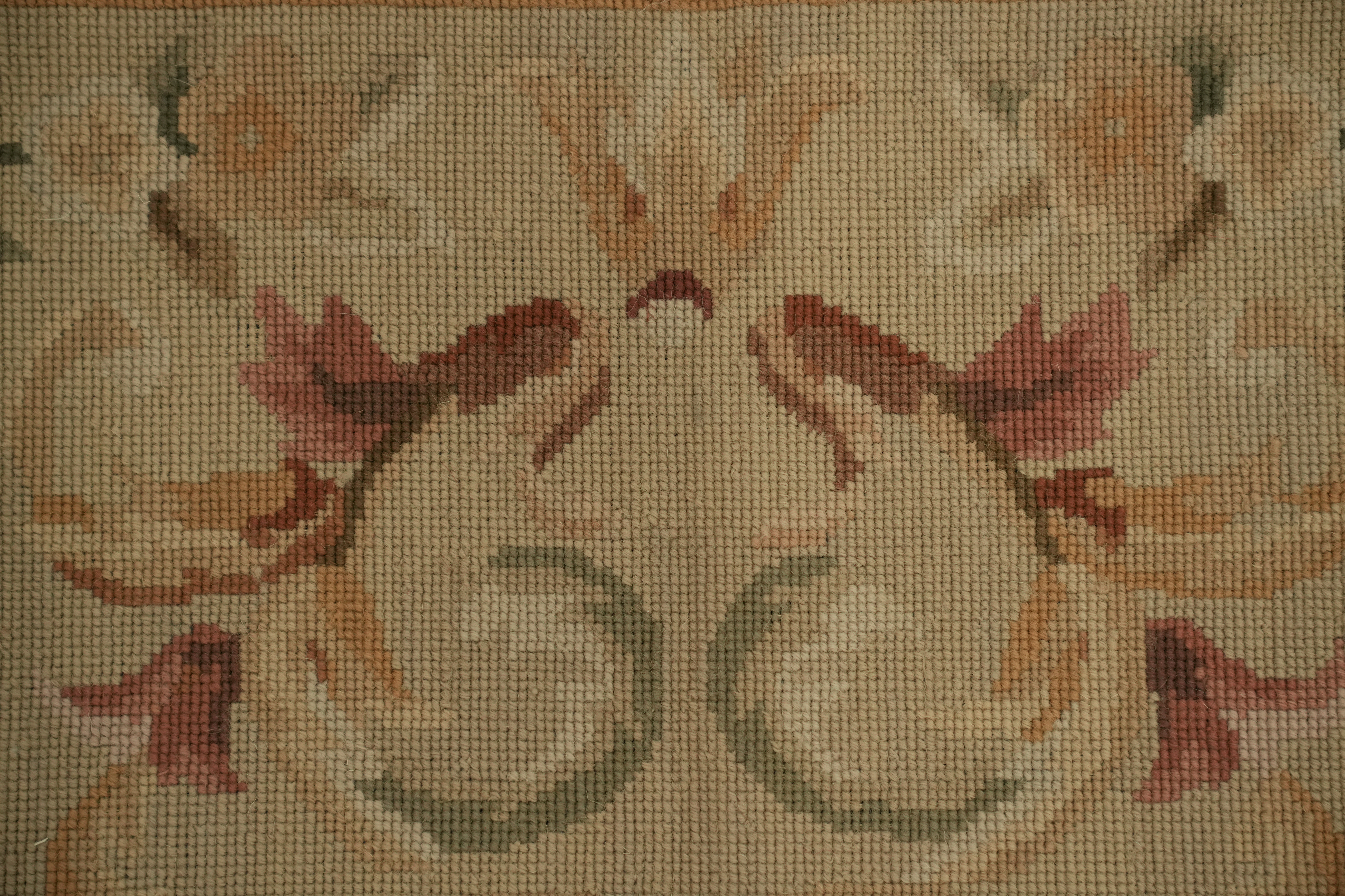 Aubusson Tapestries Chinese Rug 4x6 Needle-Point Wool Oriental Home Decor Carpet detailed image 7