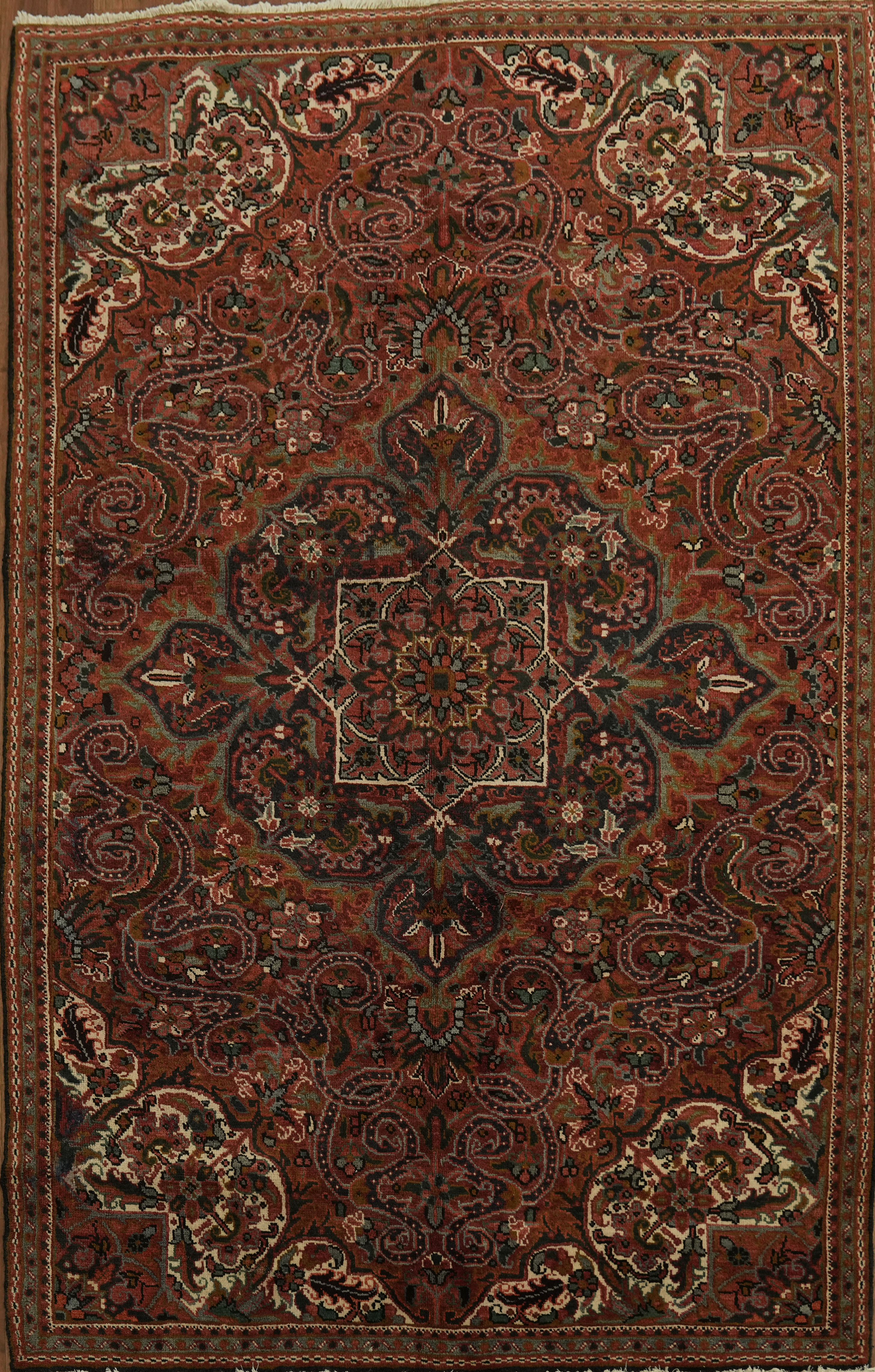 Elegant Handmade Traditional Area Rug 5×8 Vintage Home Decor Classic Wool Carpet