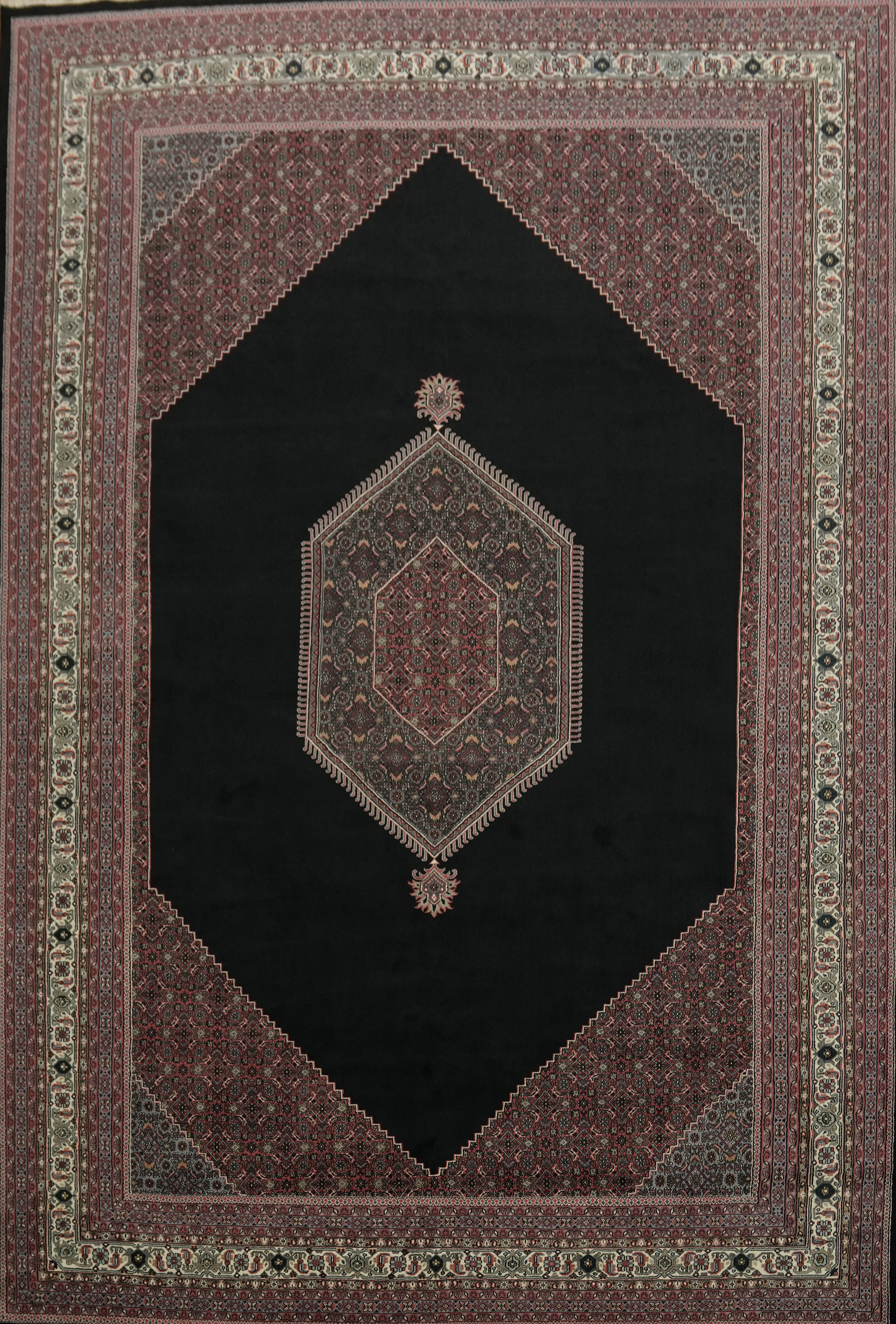 Luxurious Medallion Palace Size Rug 12x18 Wool Hand-made Traditional Carpet main product image
