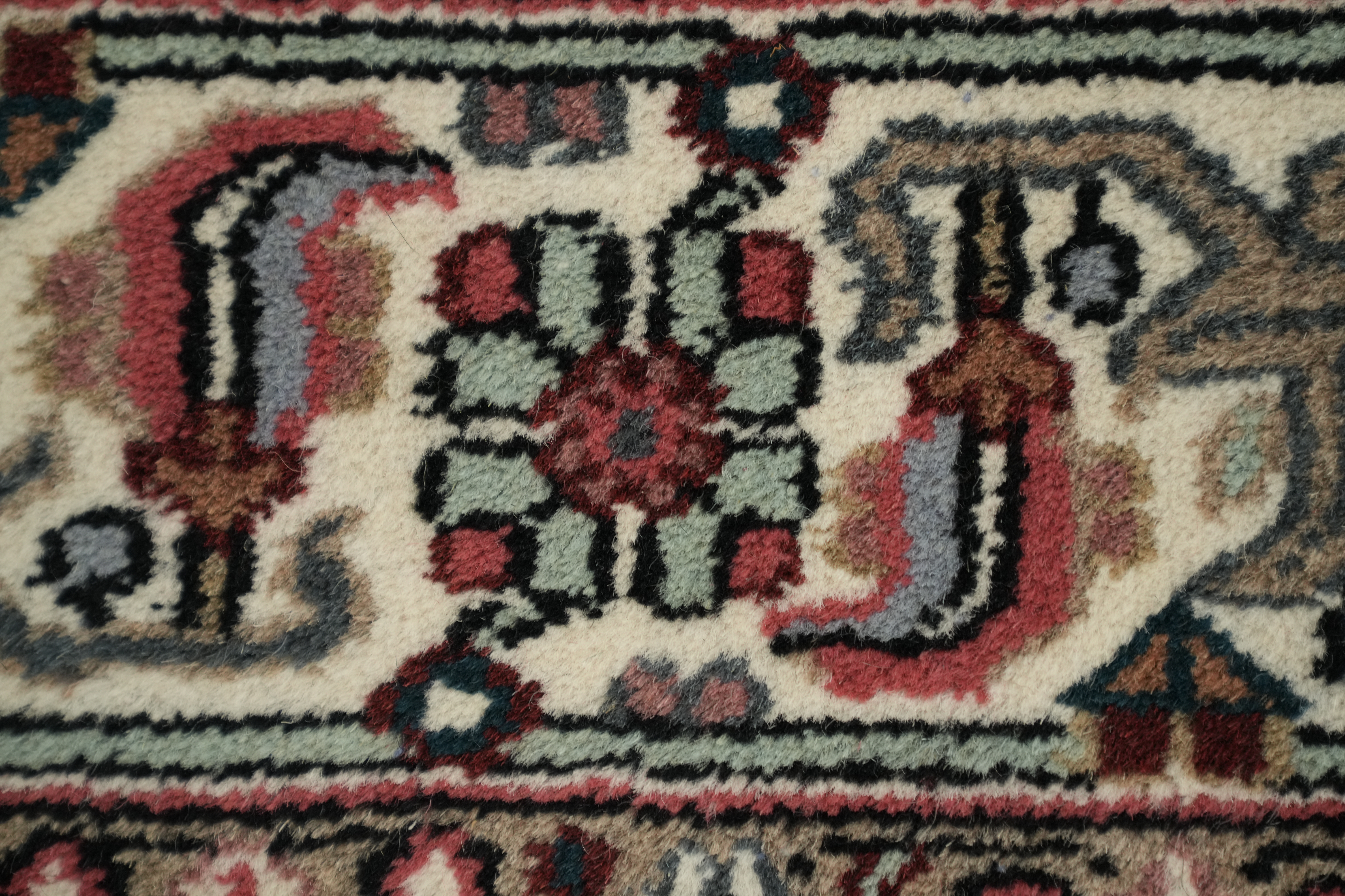 Luxurious Medallion Palace Size Rug 12x18 Wool Hand-made Traditional Carpet detailed image 12
