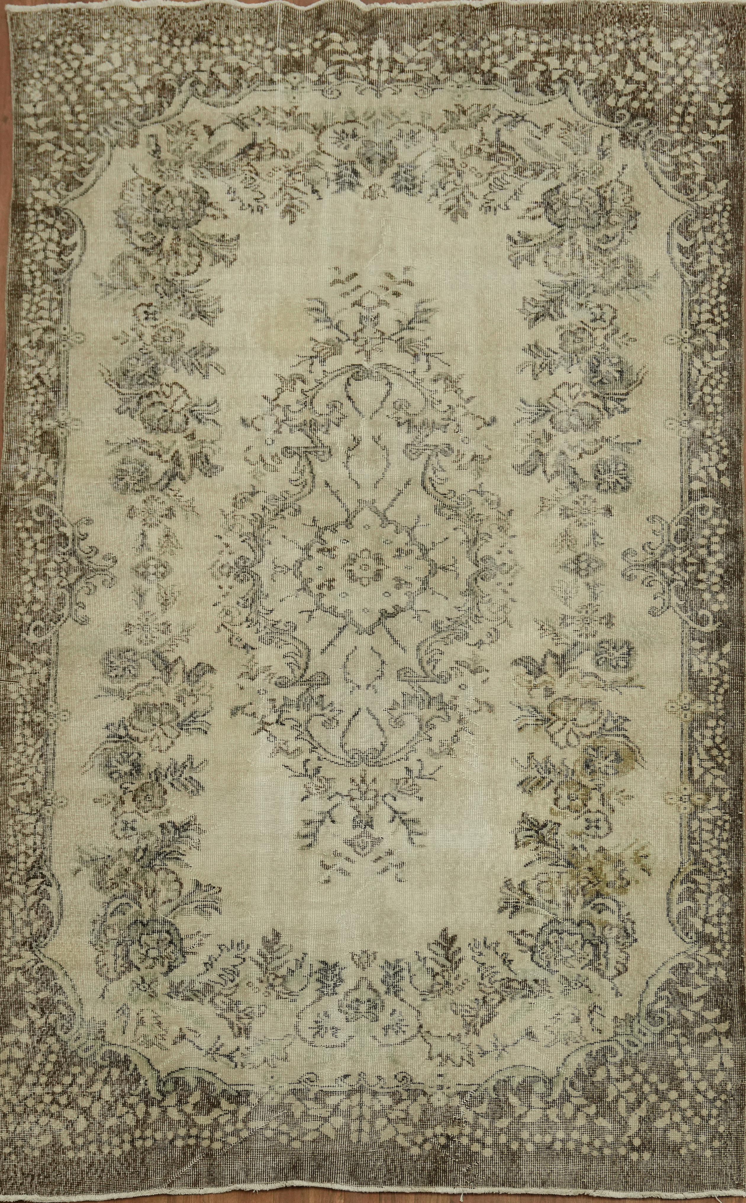 Elegance: Anatolian Room Size Rug Semi-Antique Traditional Living Room Rug 6×10
