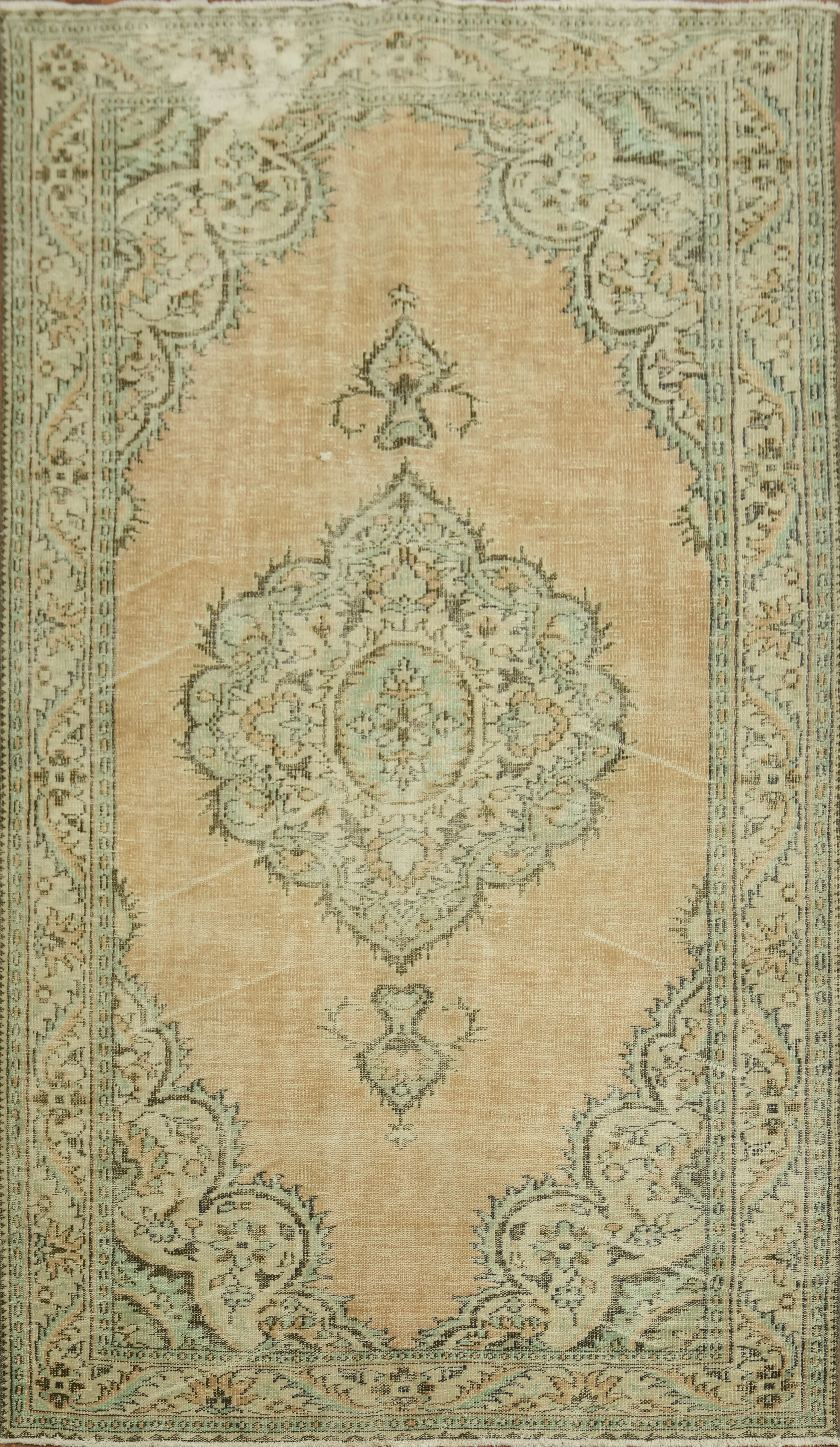 Classic Anatolian Turkish Area Rug Living Room Hand-made Medallion Carpet 5×9