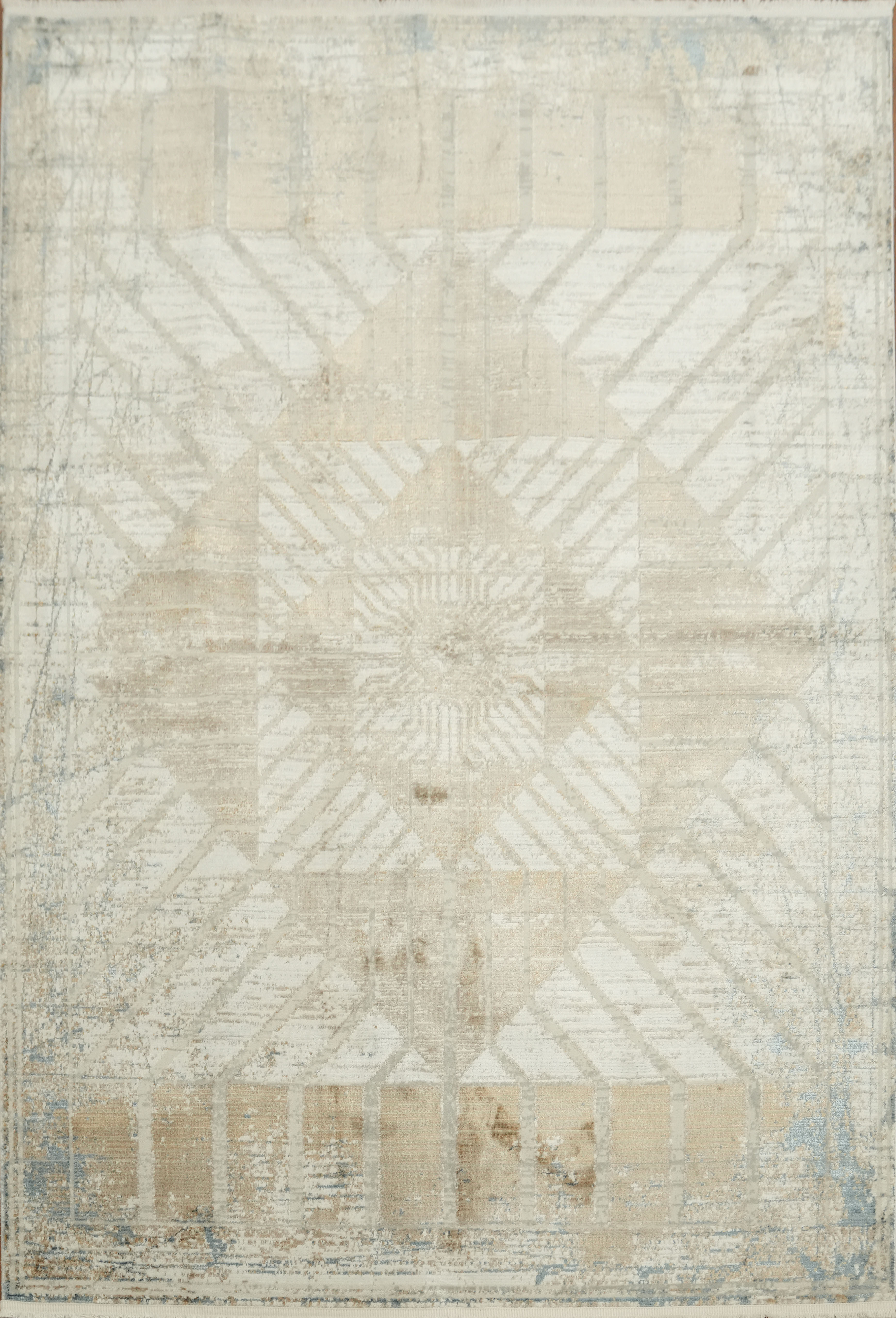 Geometric Design Area Rug 5×8 Ft Contemporary Modern Turkish Carpet Bedroom Rug