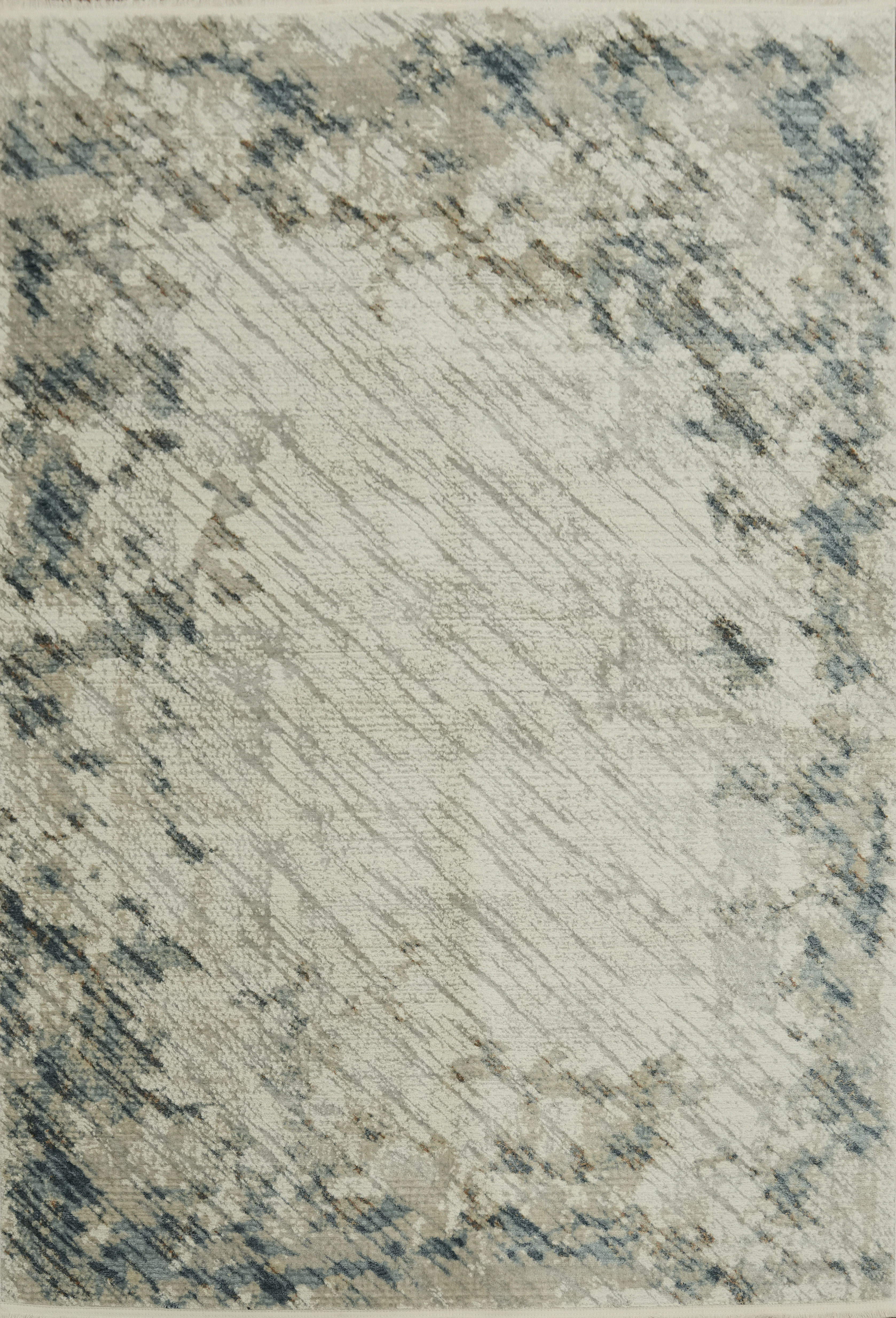 Subtle Patterned Area Rug 5×8 Ft Contemporary Modern Turkish Rug Abstract Carpet