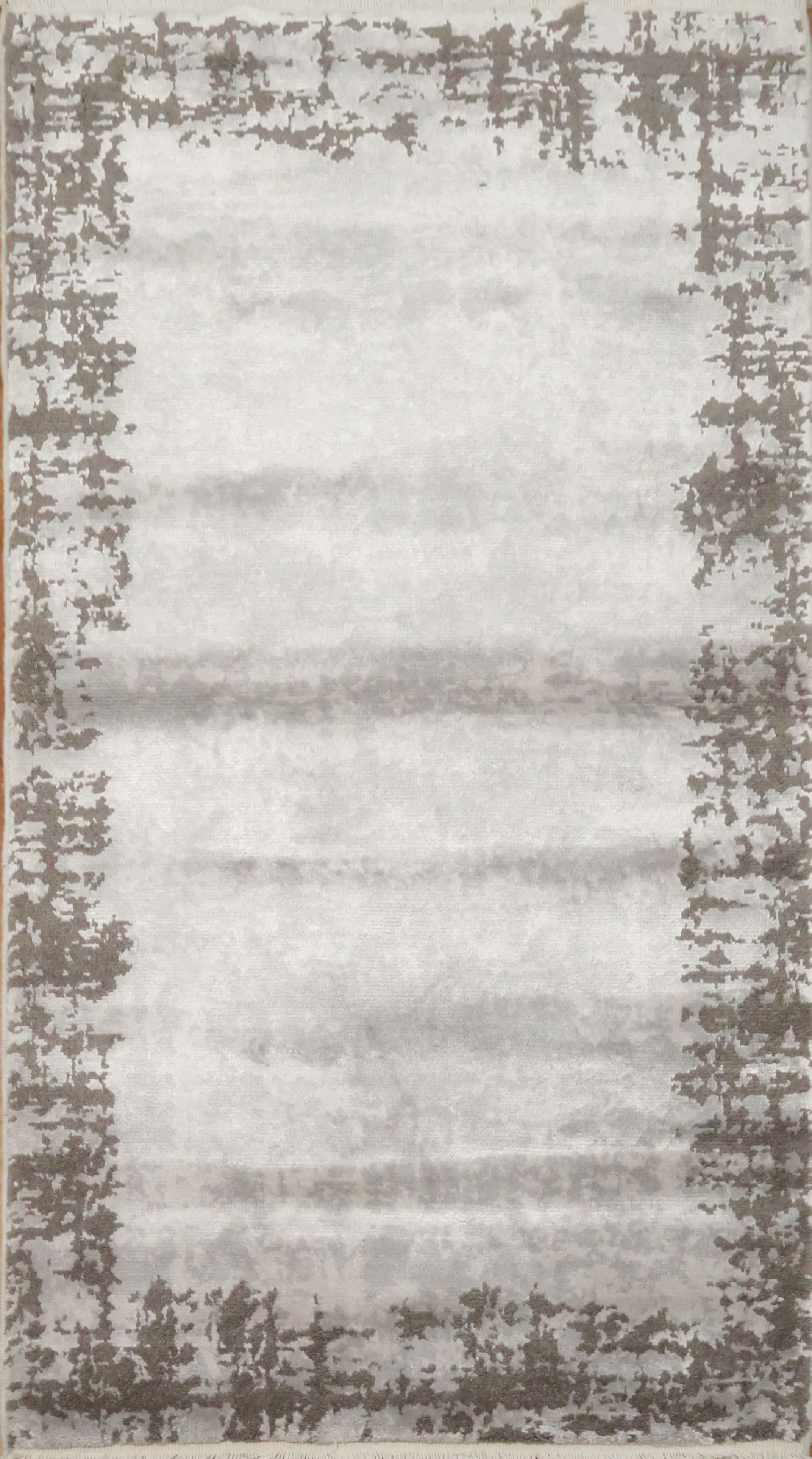 Elegant Modern Rug Contemporary Bordered Wool Carpet Turkish Abstract Rug