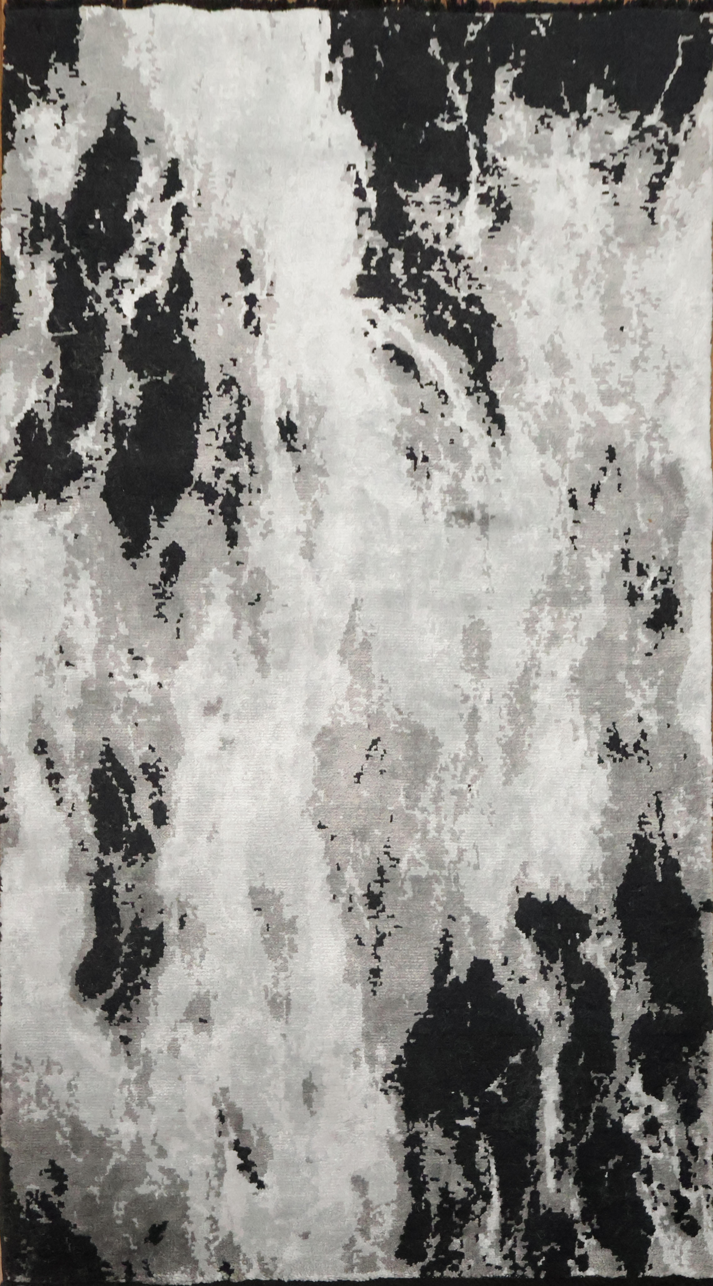 Modern Abstract Art Inspired Rug Contemporary Modern Wool Turkish Carpet
