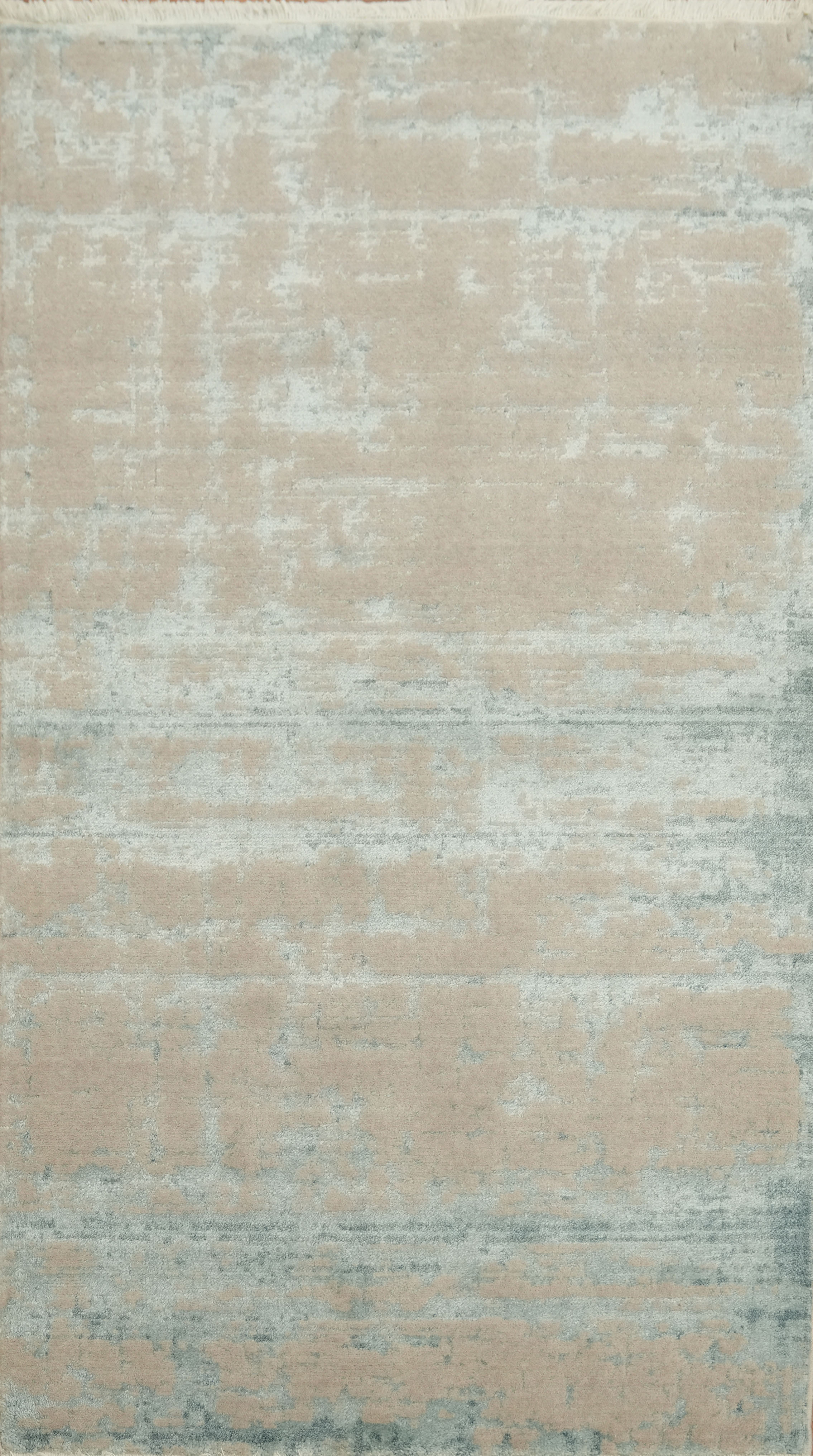 Minimalist Artistic Beige Rug Contemporary Abstract Turkish Oriental Wool Carpet