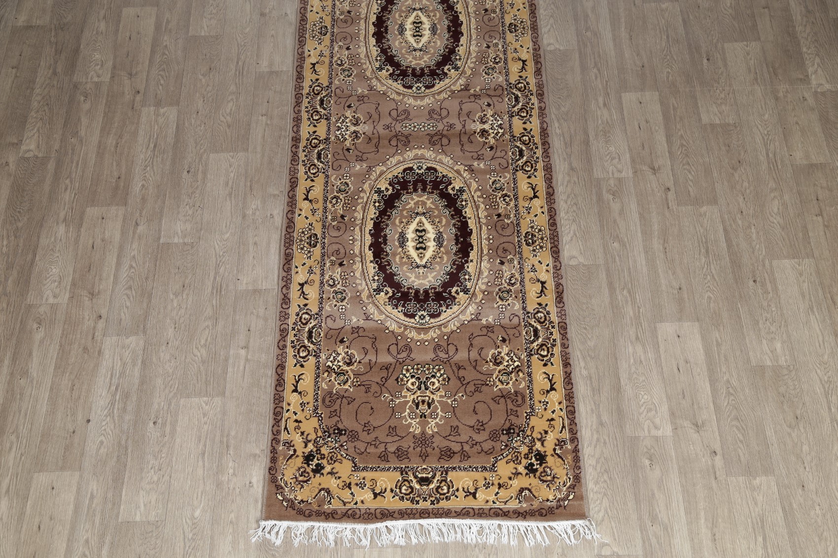 Transitional Aubusson Turkish Oriental Runner Rugs - Picture 6 of 13
