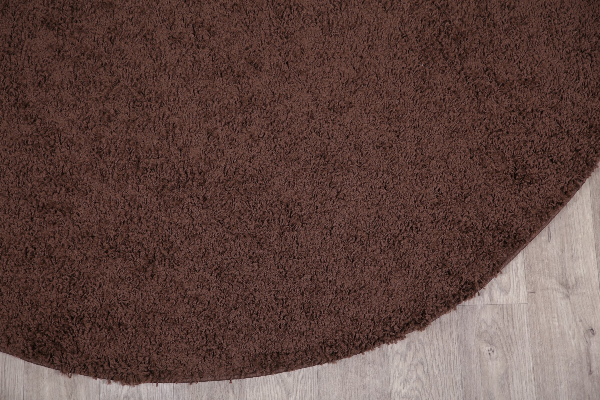 Shaggy Türkische Orientteppiche Modern Einfarbig Braun Teppich Modern Rug - Bild 17 von 24