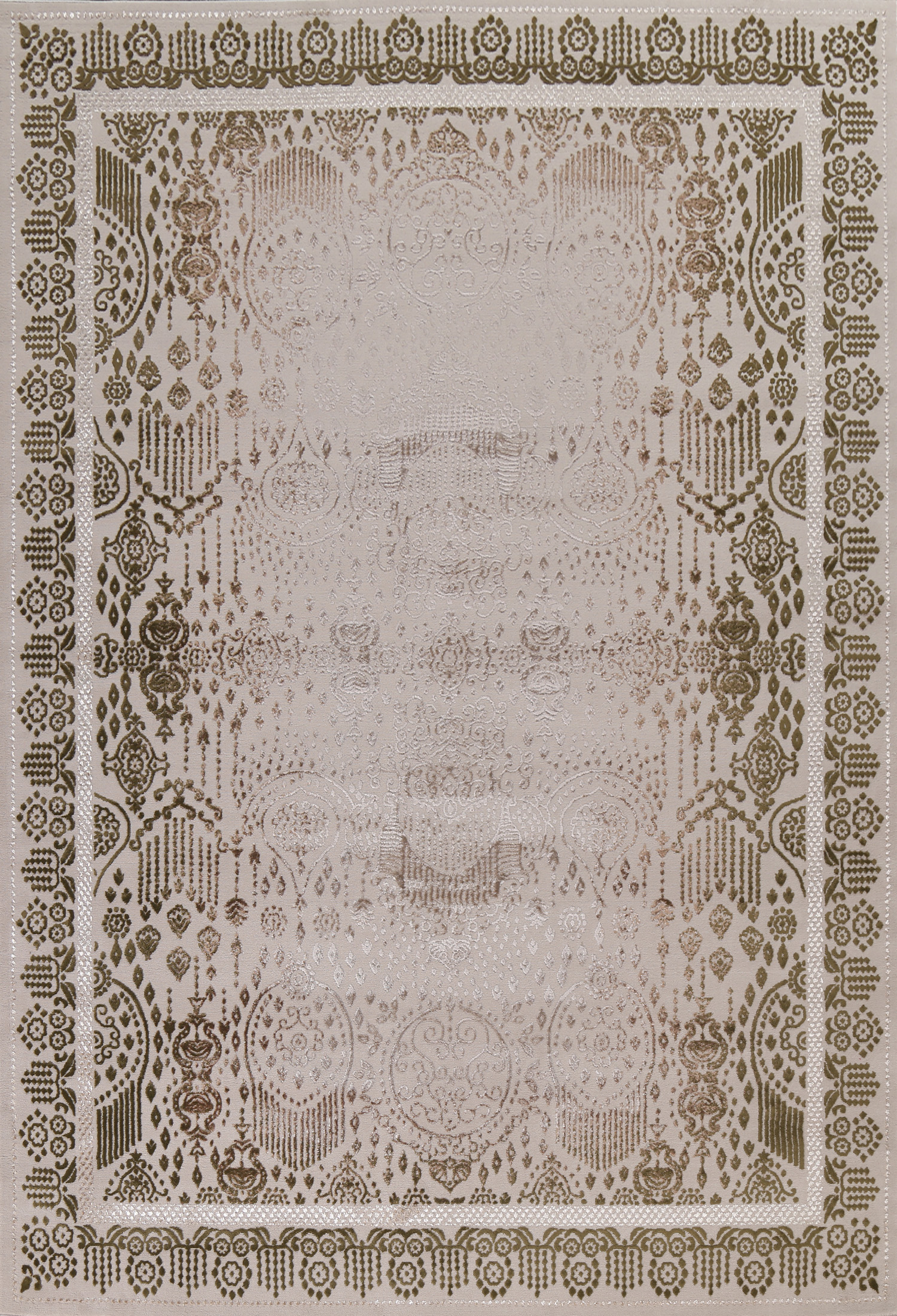 Transitional Geometric Oriental Turkish Rug Modern Carpet - Picture 31 of 55