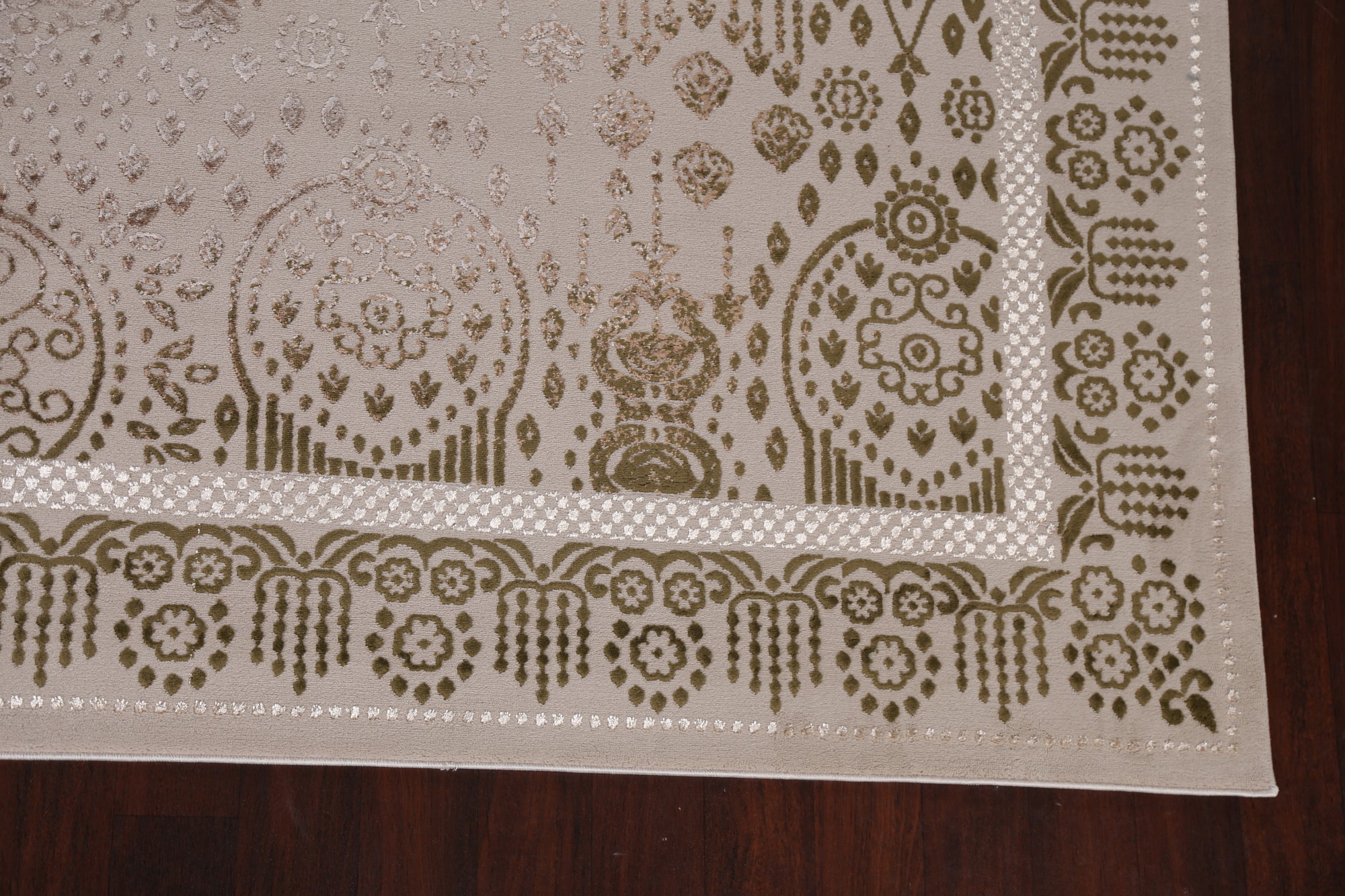 Transitional Geometric Oriental Turkish Rug Modern Carpet - Picture 47 of 55