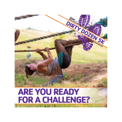 2025 Dirty Dozen 5K Obstacle Mud Run | Clemmons