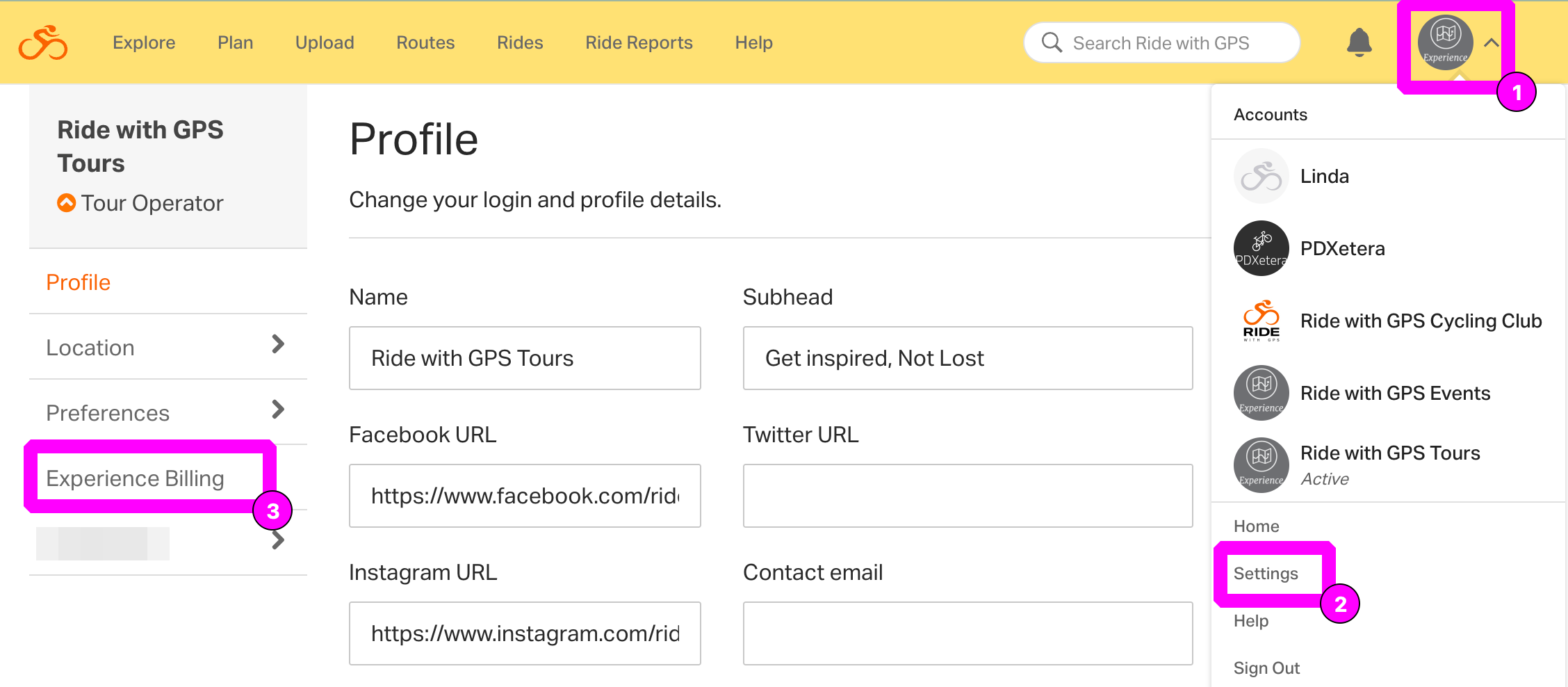 Ridecentric Message Share, Message, and Manage Access – Ride with GPS Help Center