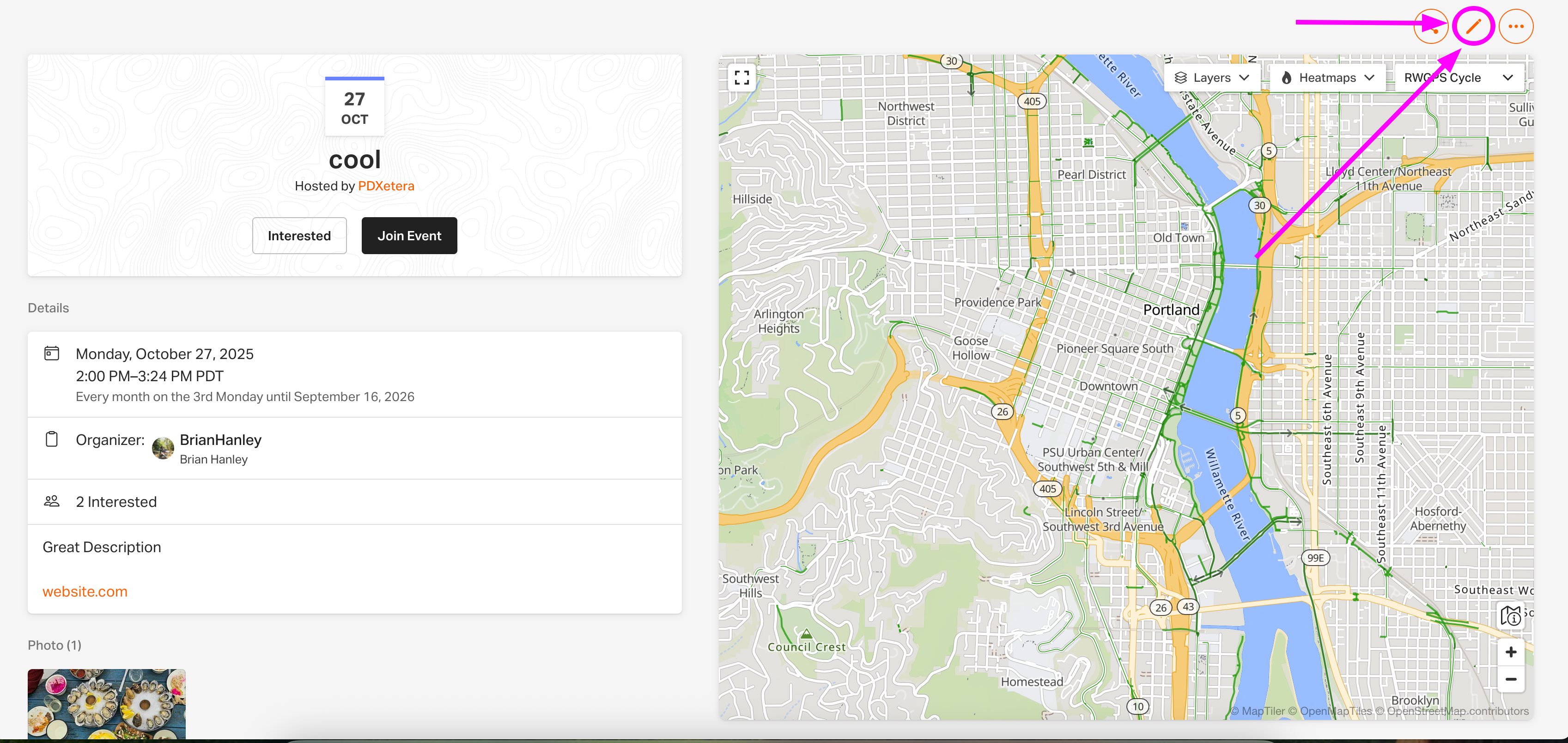 Mapping Rider Concert Part 3: Tour Events – Ride with GPS Help Center
