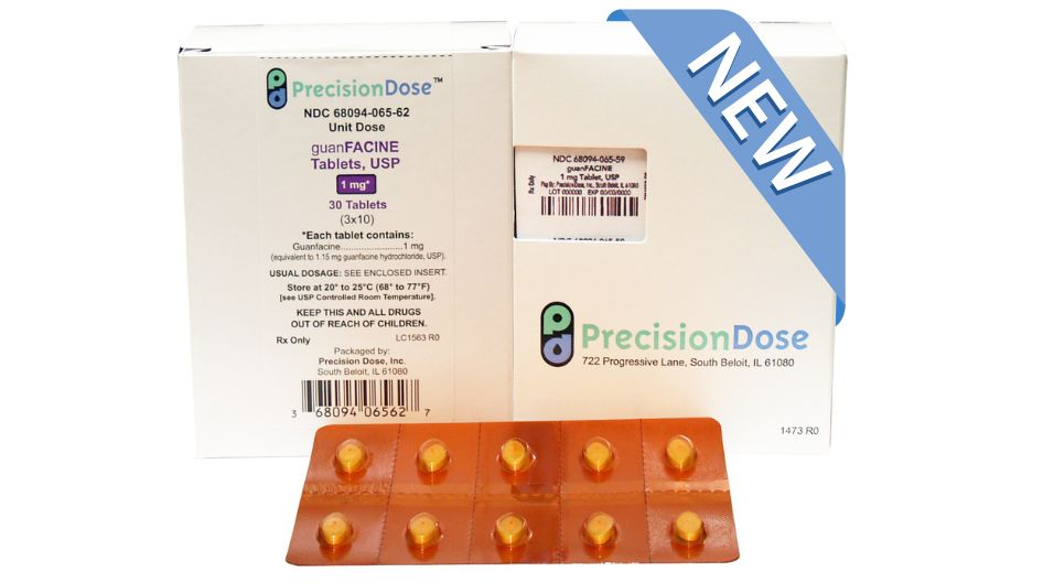 RXinsider NEW NDC Guanfacine 1mg Tablets, USP 3x10 UnitDose...