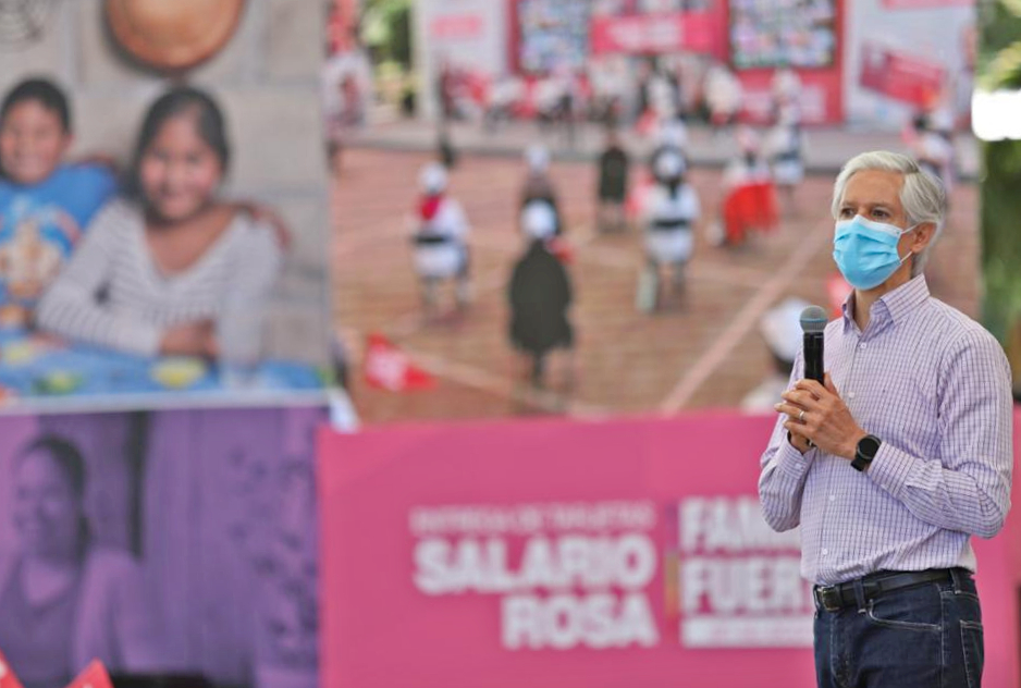 ALFREDO DEL MAZO PIDE A PADRES DE FAMILIA APOYAR A SUS HIJOS DURANTE EL