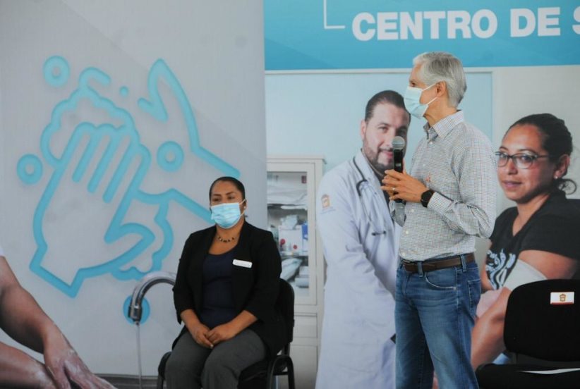 ALFREDO DEL MAZO ENTREGA REHABILITACIÓN DEL CENTRO DE SALUD “EL SALITRE