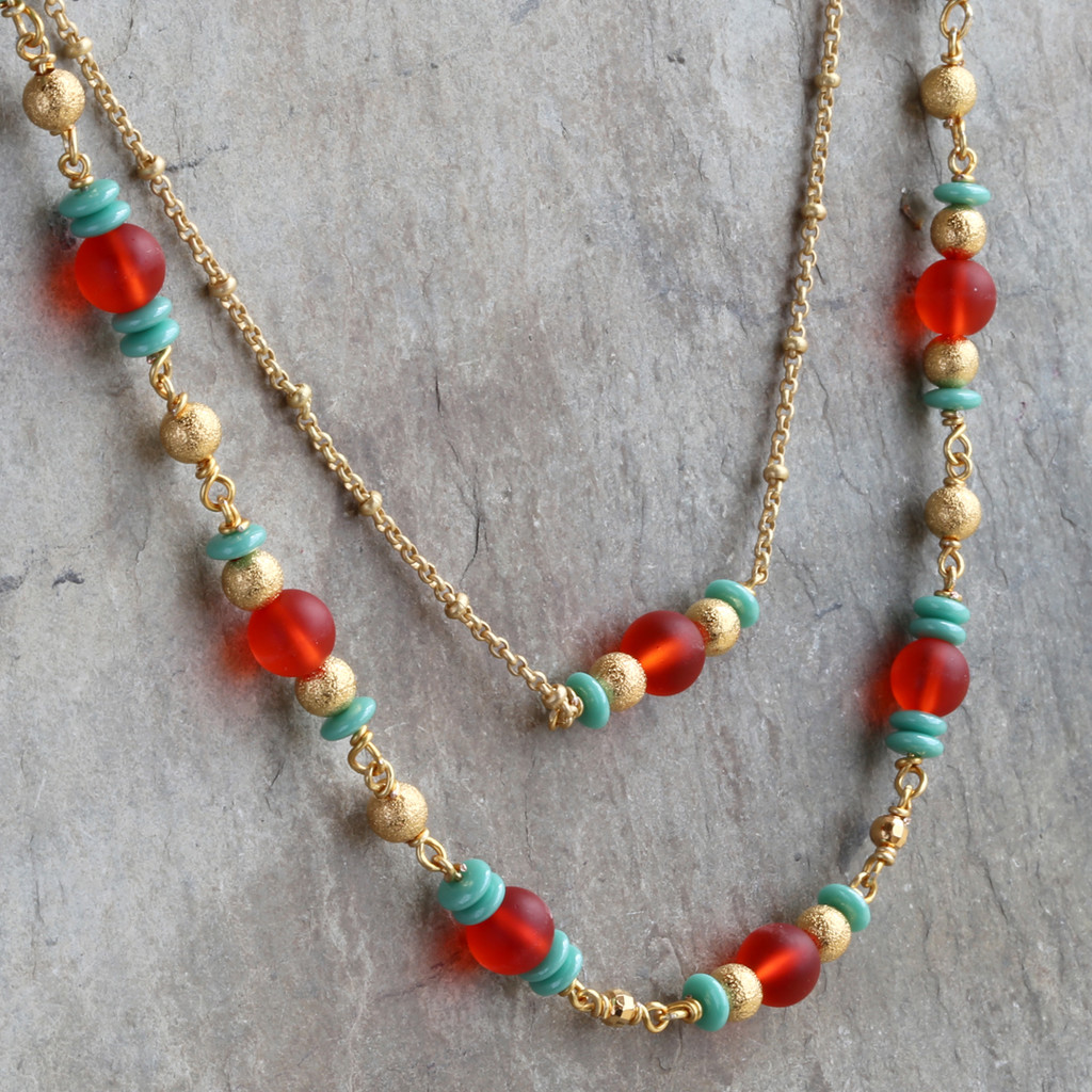 Gold Beads Lima Beads