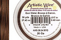 Artistic Wire Antique Brass 26 gauge, 30 yards
